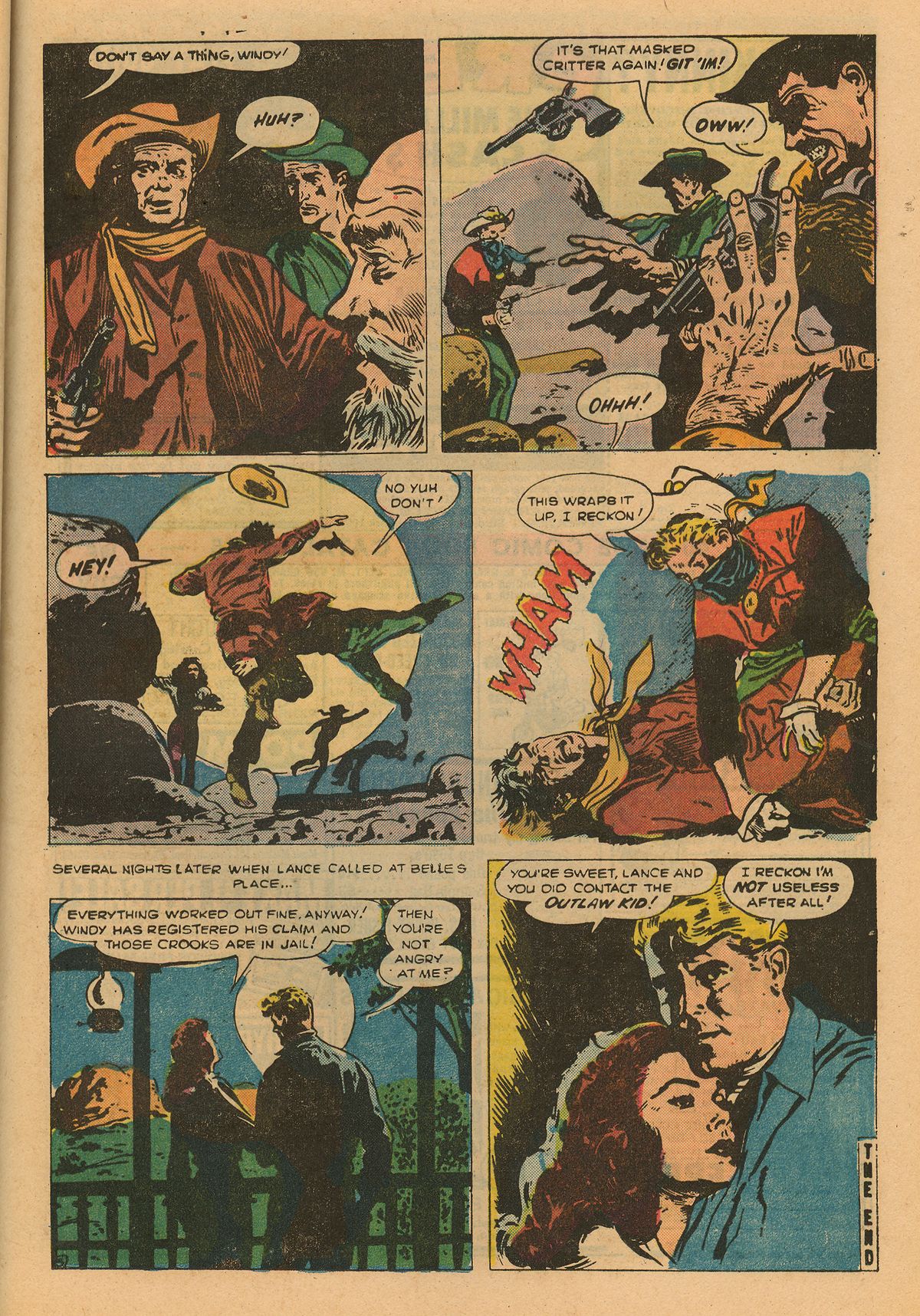 Read online The Outlaw Kid (1970) comic -  Issue #21 - 25