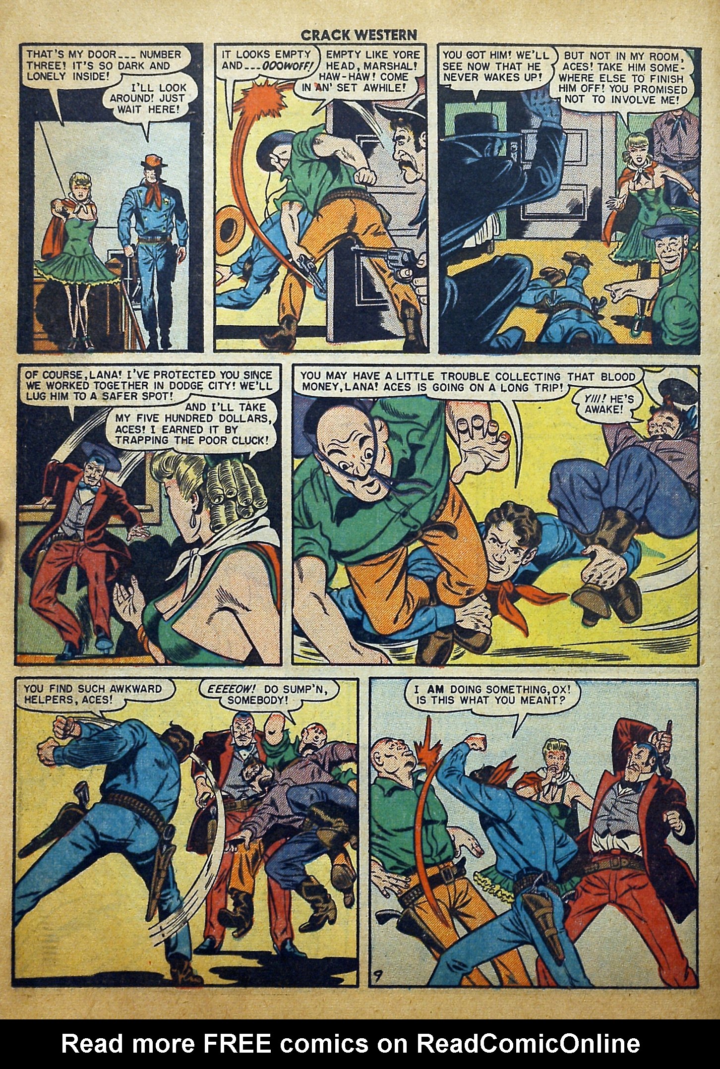Read online Crack Western comic -  Issue #70 - 24