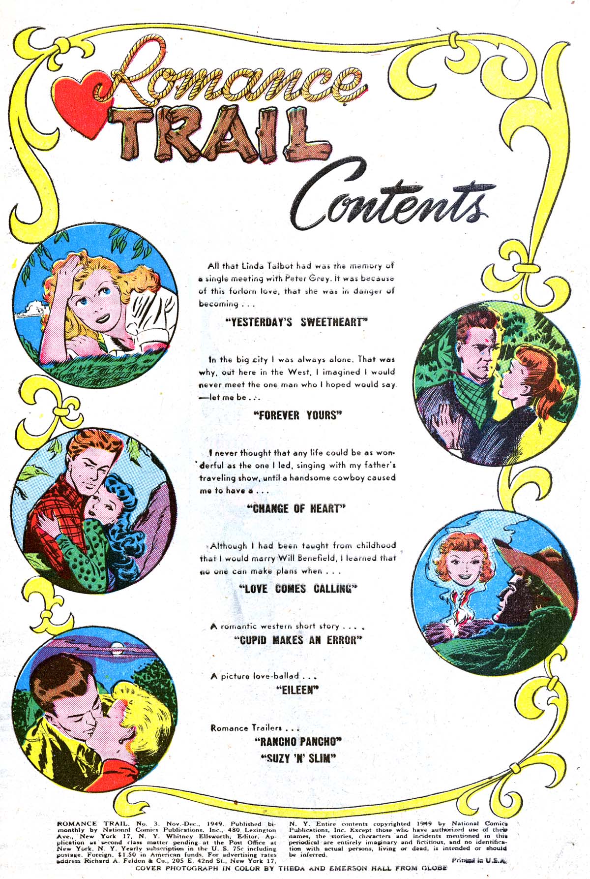 Read online Romance Trail comic -  Issue #3 - 3