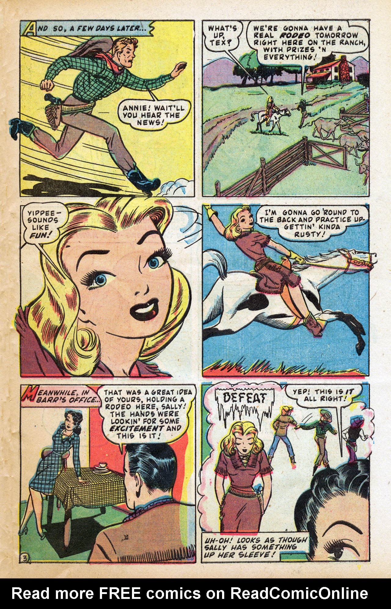 Read online Annie Oakley comic -  Issue #1 - 27