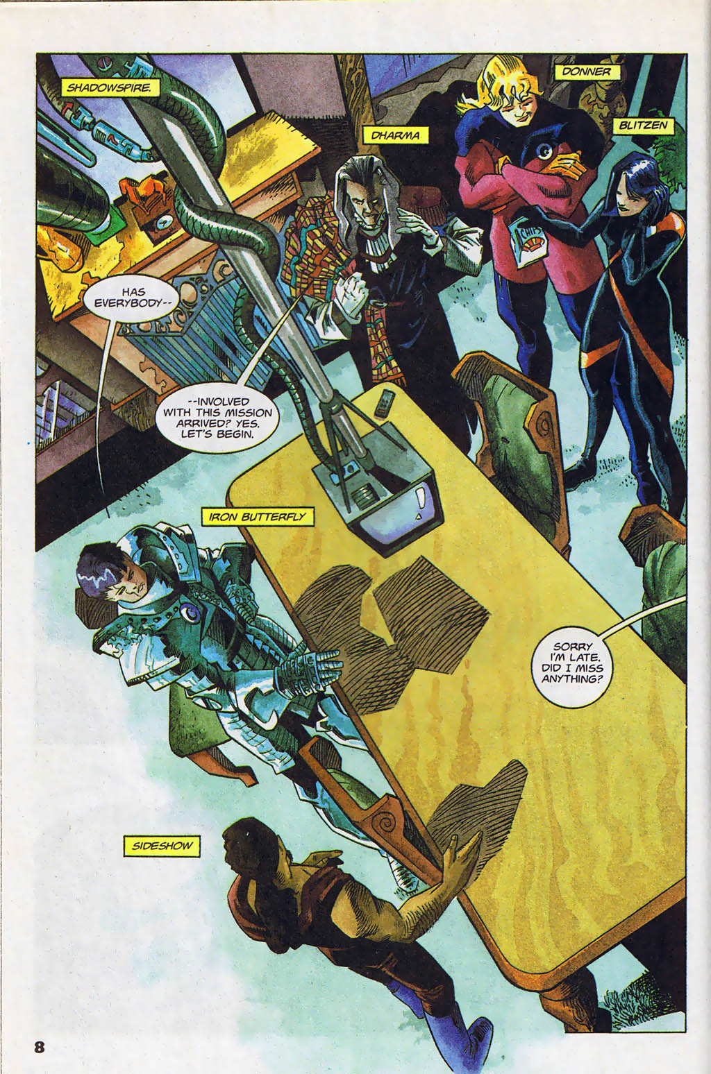 Read online Shadow Cabinet comic -  Issue #5 - 7