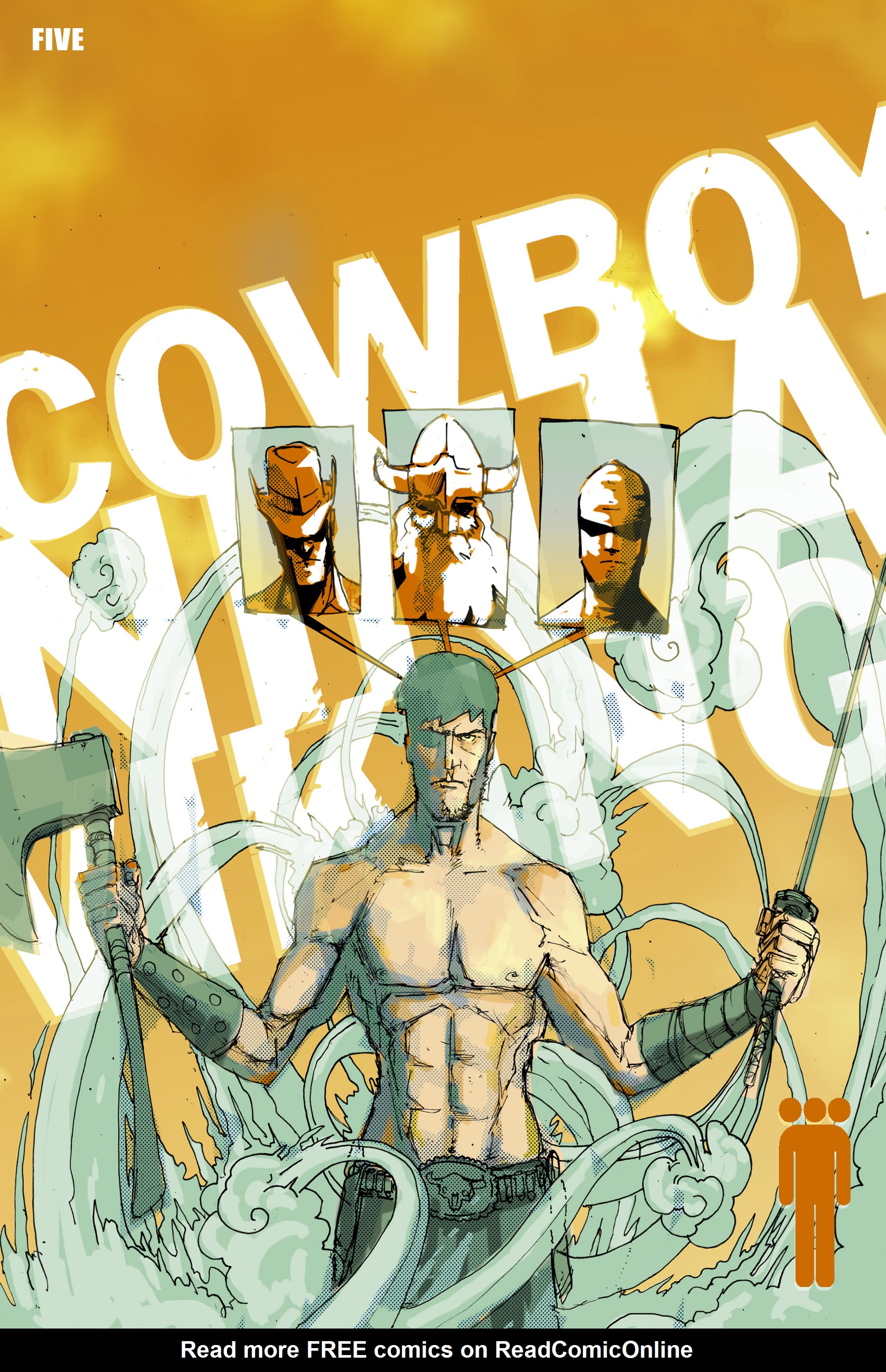 Read online Cowboy Ninja Viking Deluxe Edition comic -  Issue # TPB - 107
