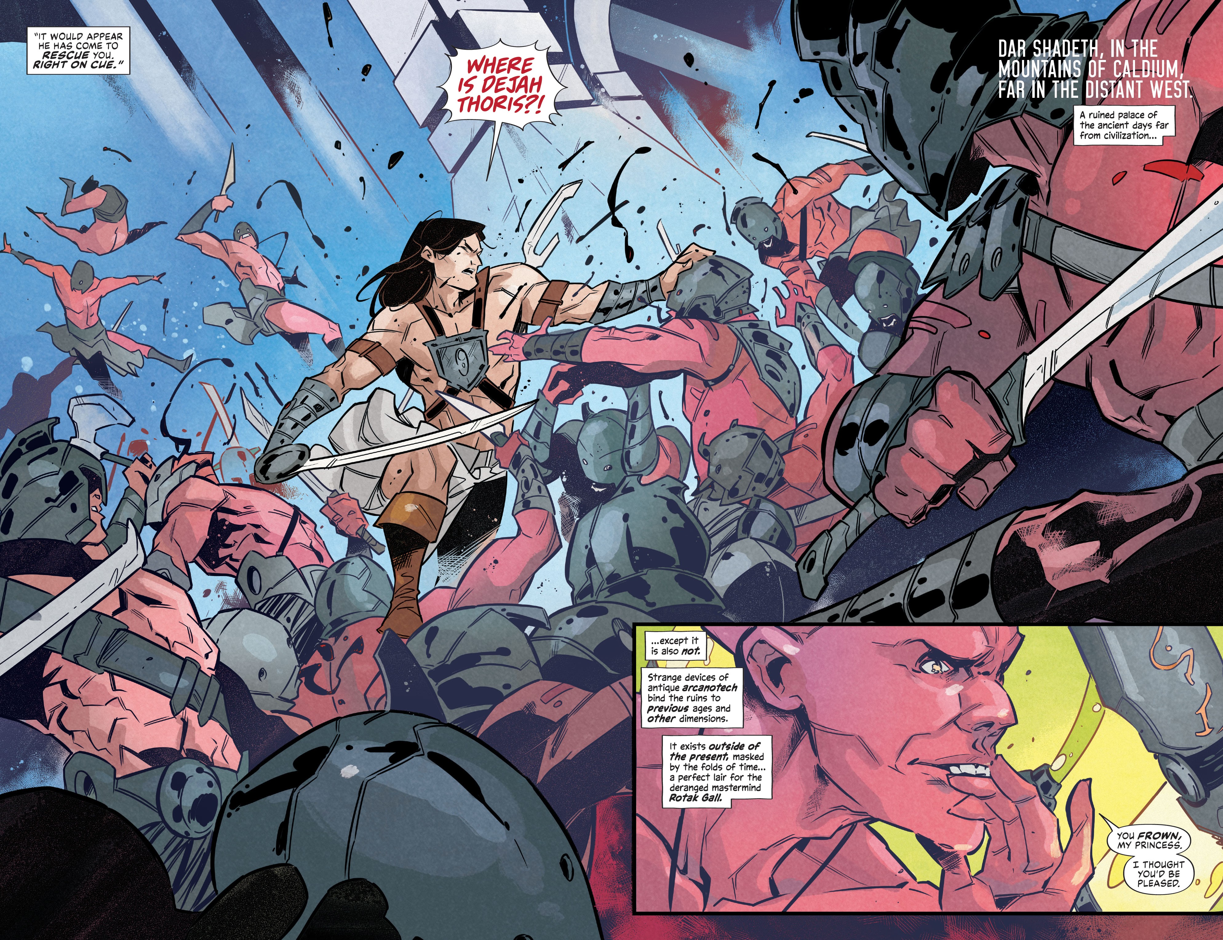 Read online Dejah Thoris vs. John Carter of Mars comic -  Issue #3 - 7