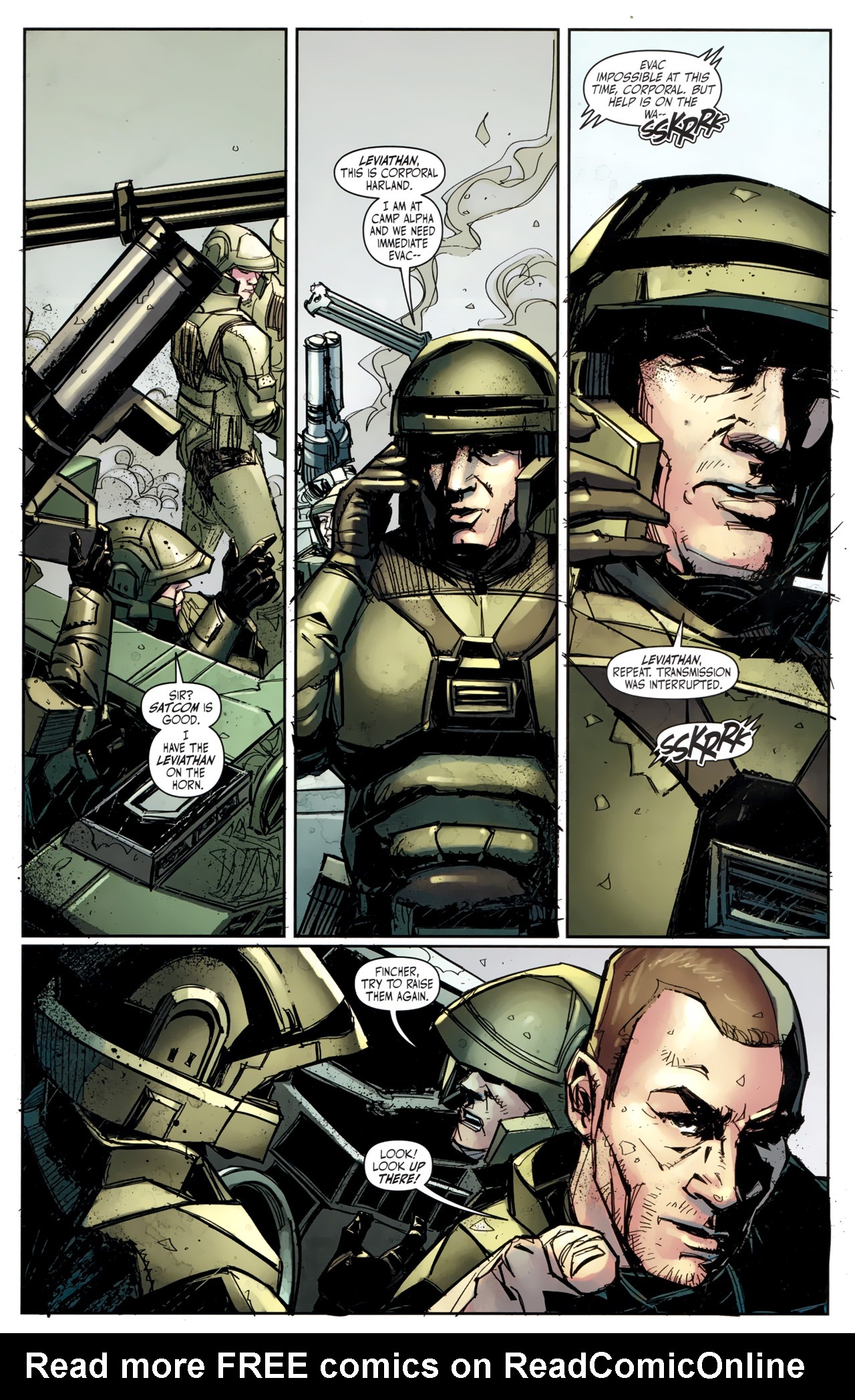 Read online Halo: Fall Of Reach - Covenant comic -  Issue #3 - 4