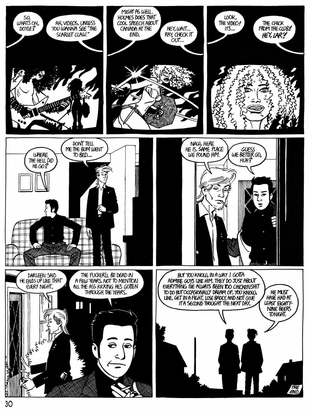 Read online Love and Rockets (1982) comic -  Issue #28 - 32