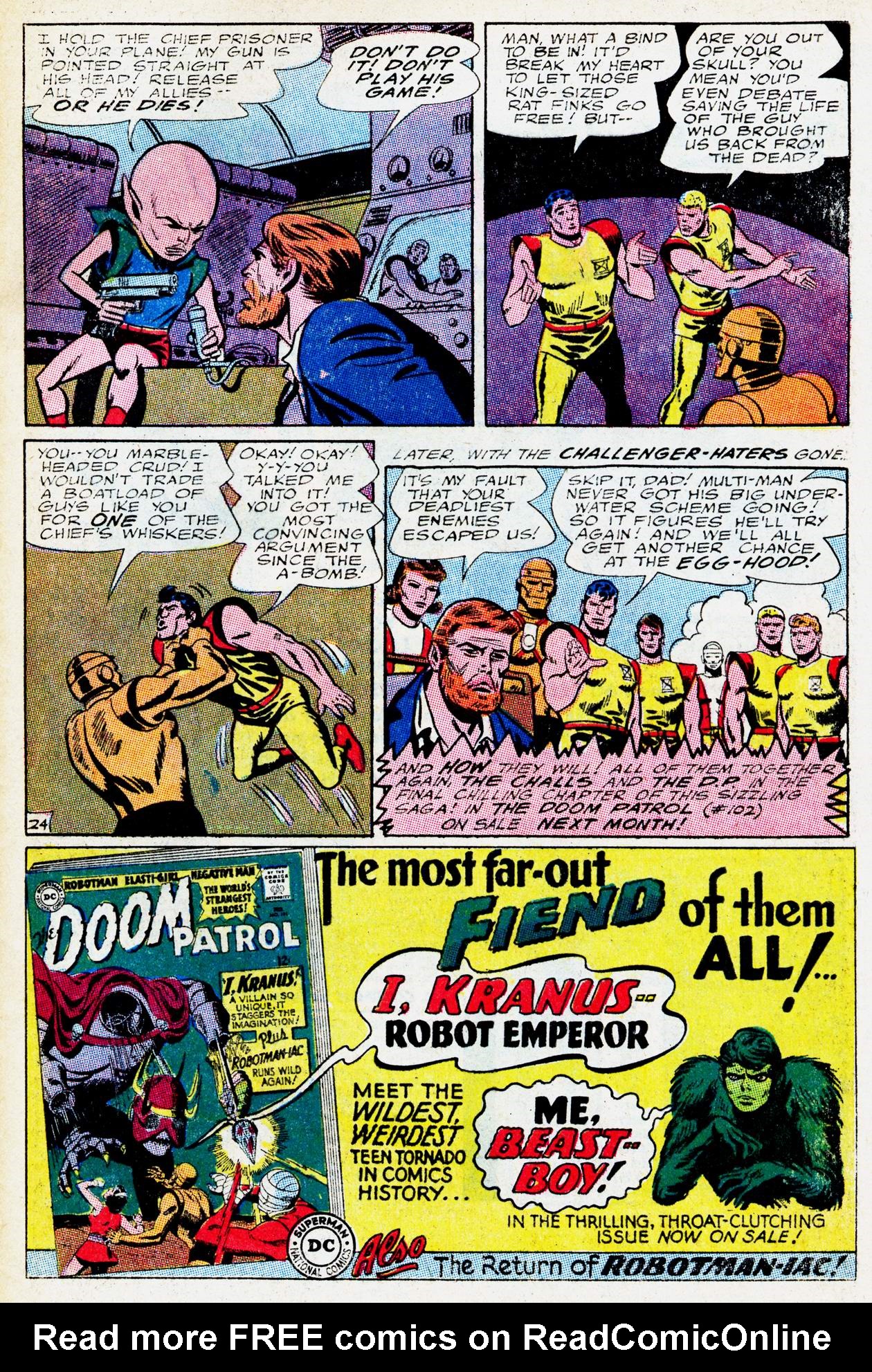 Read online Challengers of the Unknown (1958) comic -  Issue #48 - 29