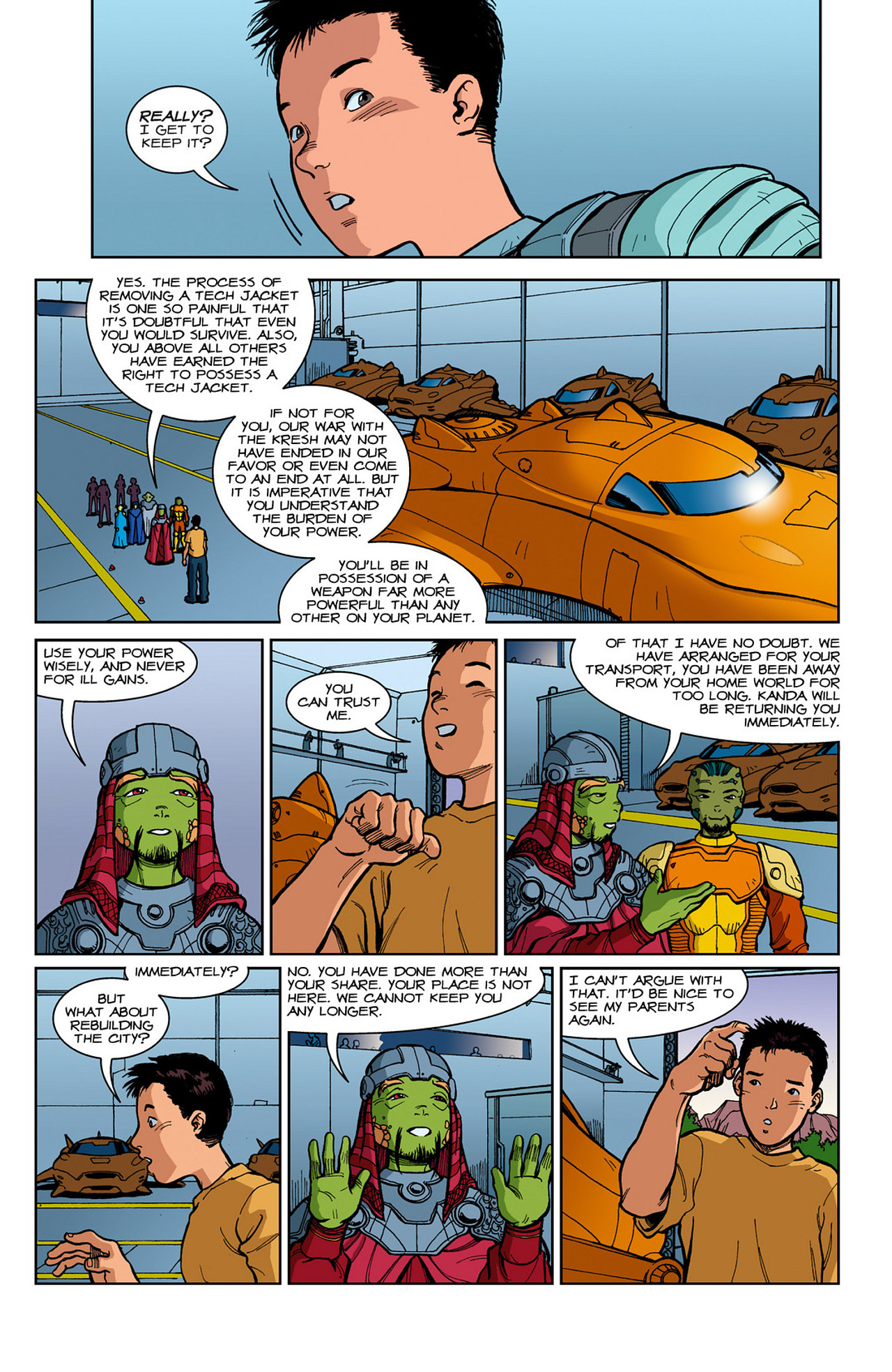 Read online Tech Jacket (2002) comic -  Issue # TPB 1 - 97