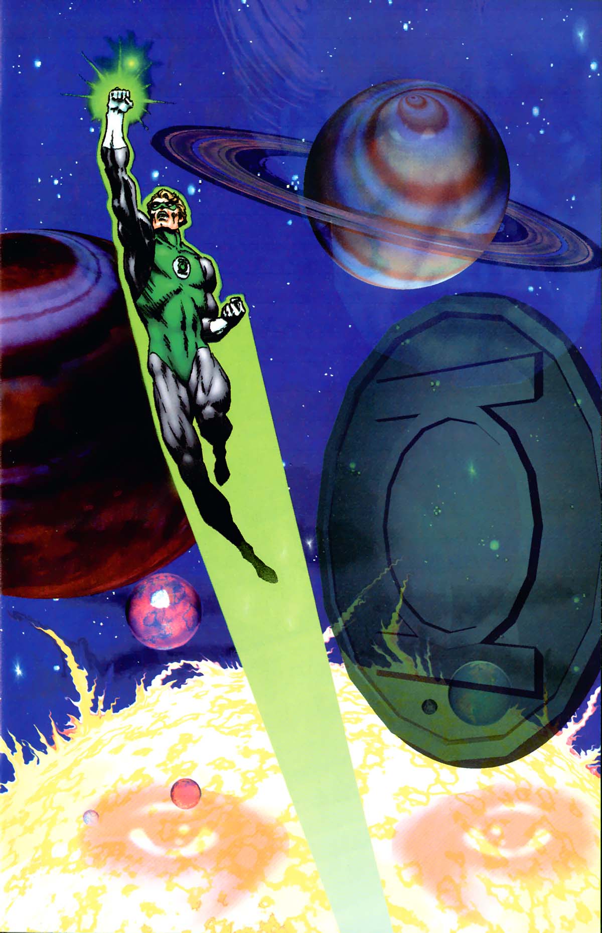 Read online Green Lantern Gallery comic -  Issue # Full - 7
