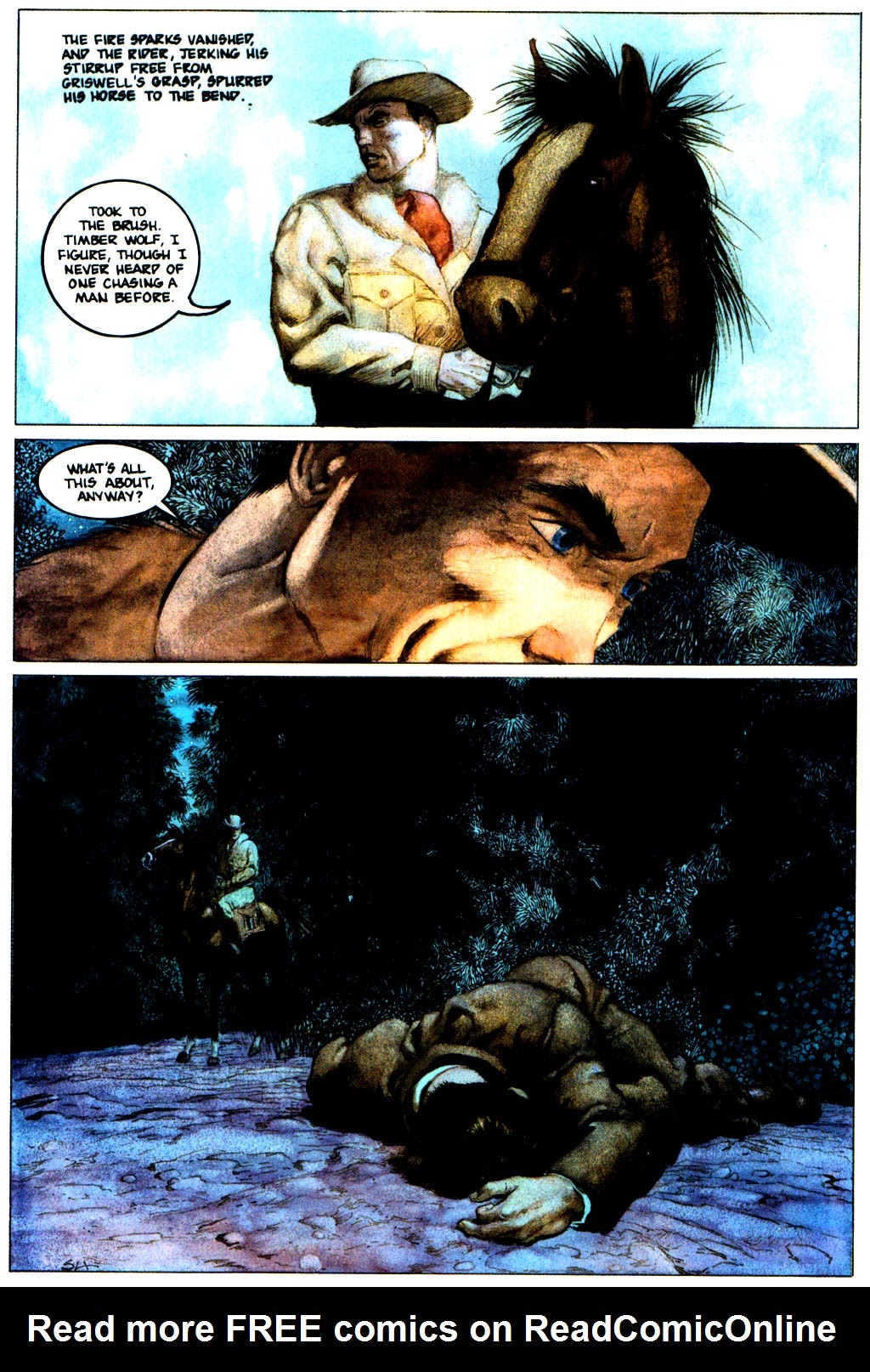 Read online Pigeons from Hell (1991) comic -  Issue # Full - 23