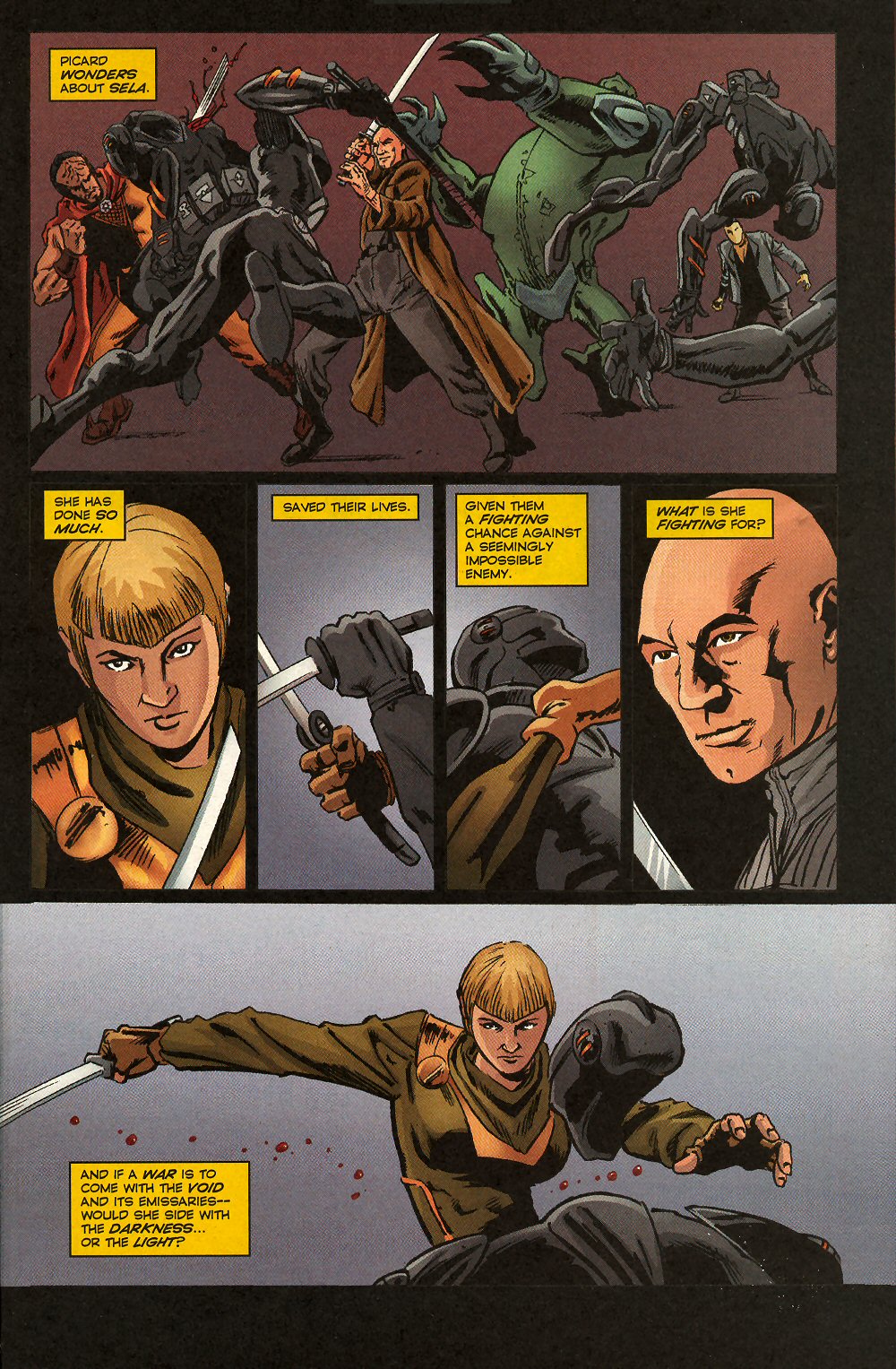 Read online Star Trek: The Next Generation - The Killing Shadows comic -  Issue #4 - 17