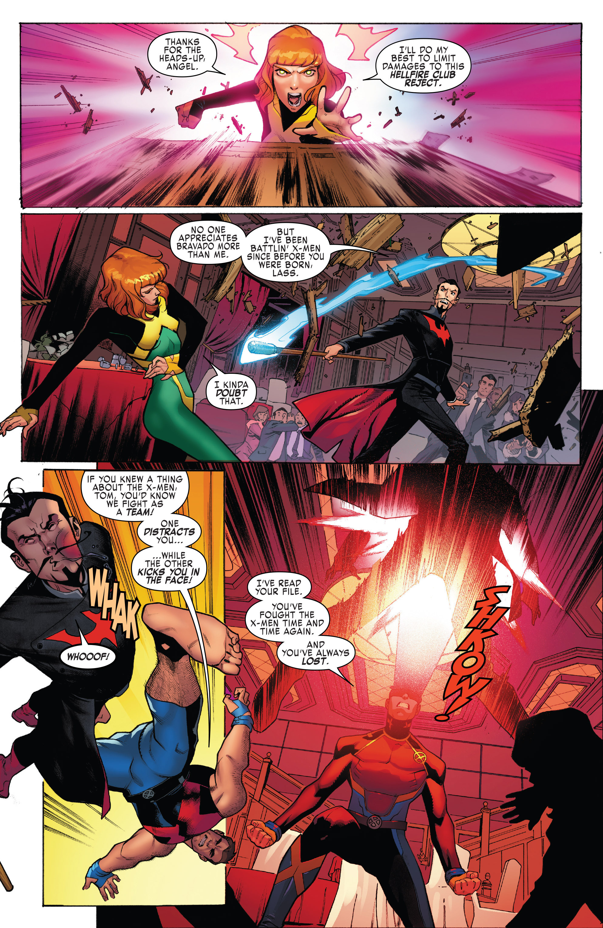 Read online X-Men: Blue comic -  Issue #1 - 7