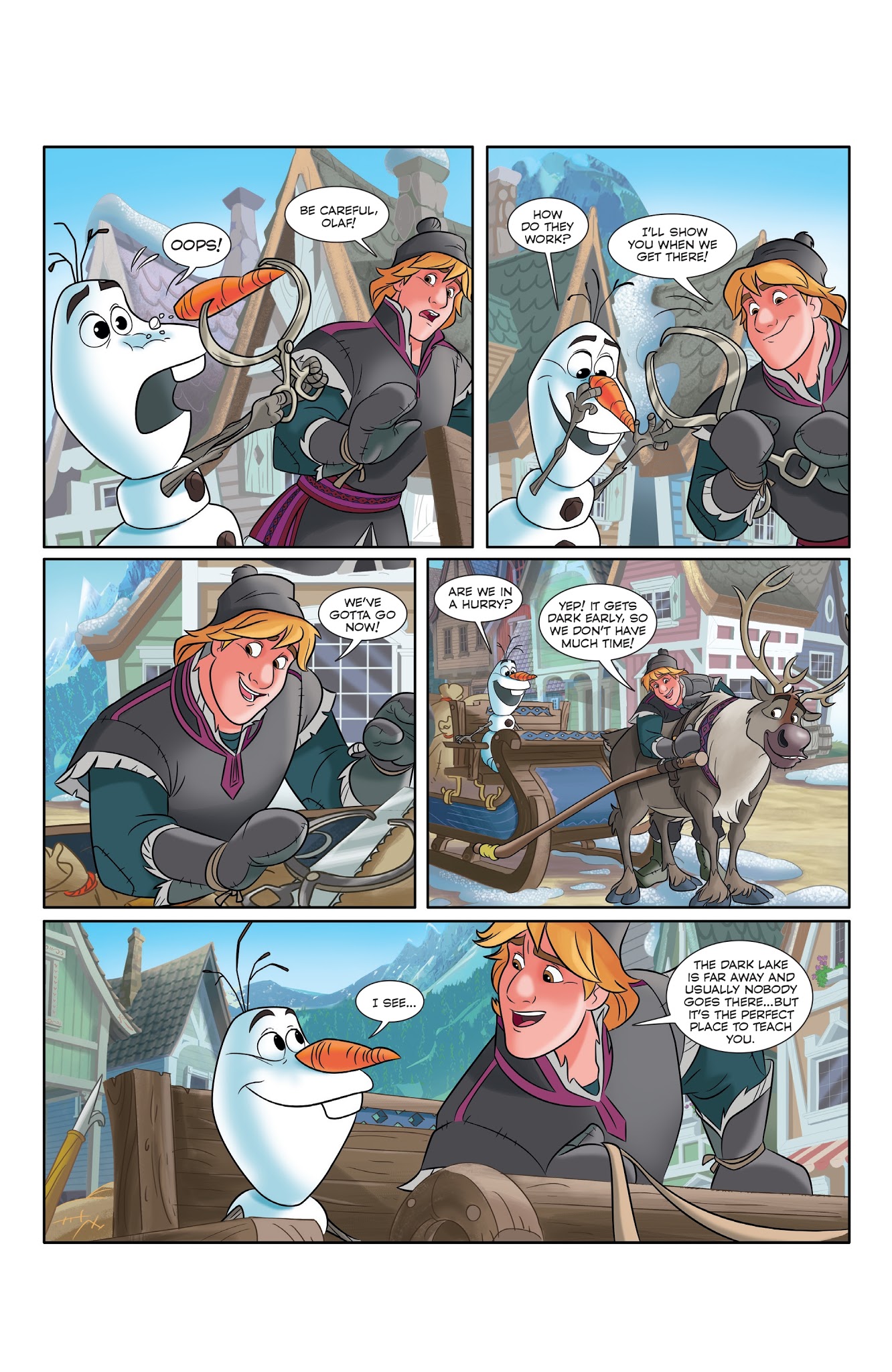 Read online Disney Frozen comic -  Issue # _Annual 2017 - 16