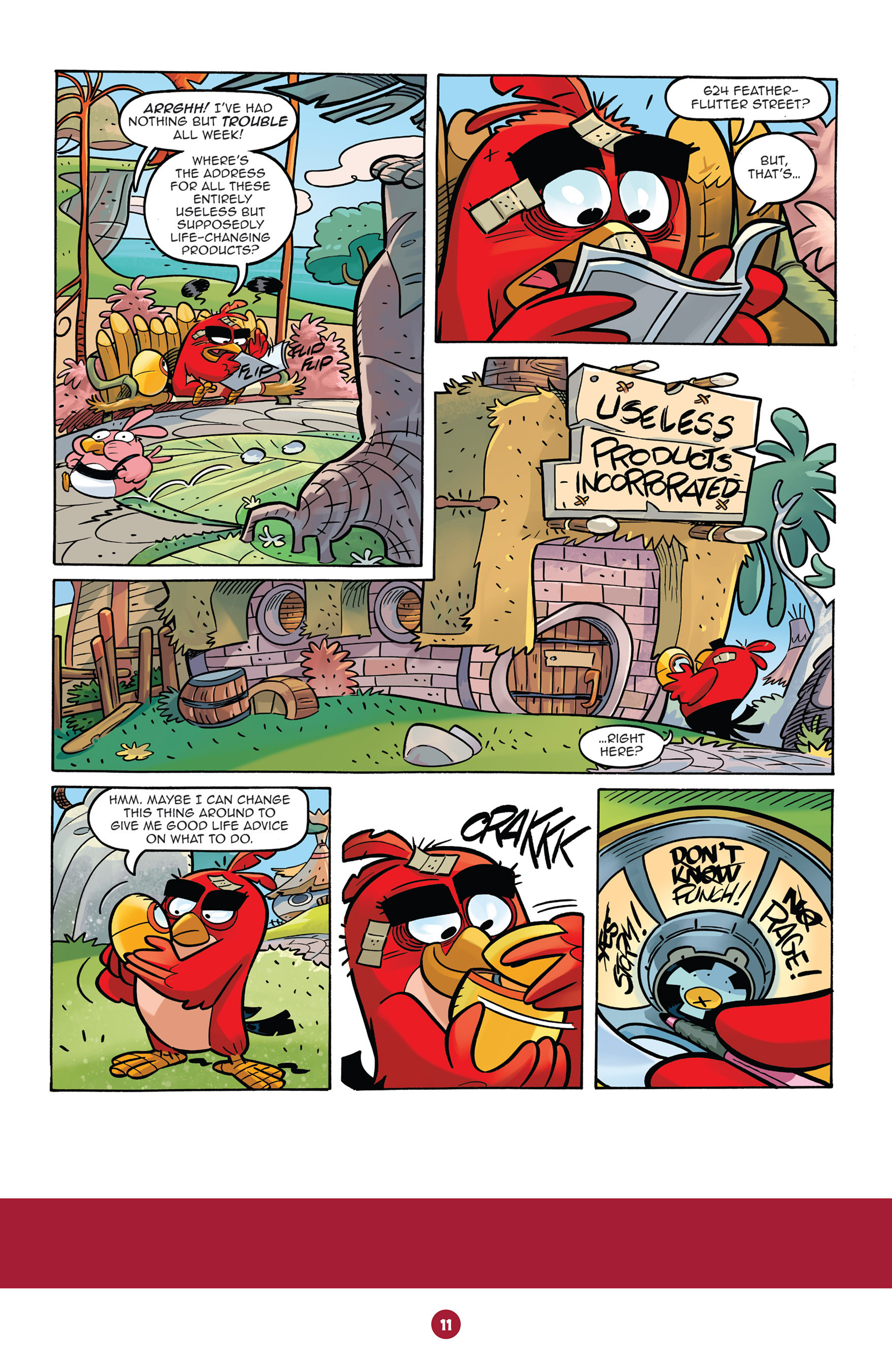 Read online Angry Birds: Big Movie Eggstravaganza comic -  Issue # Full - 13