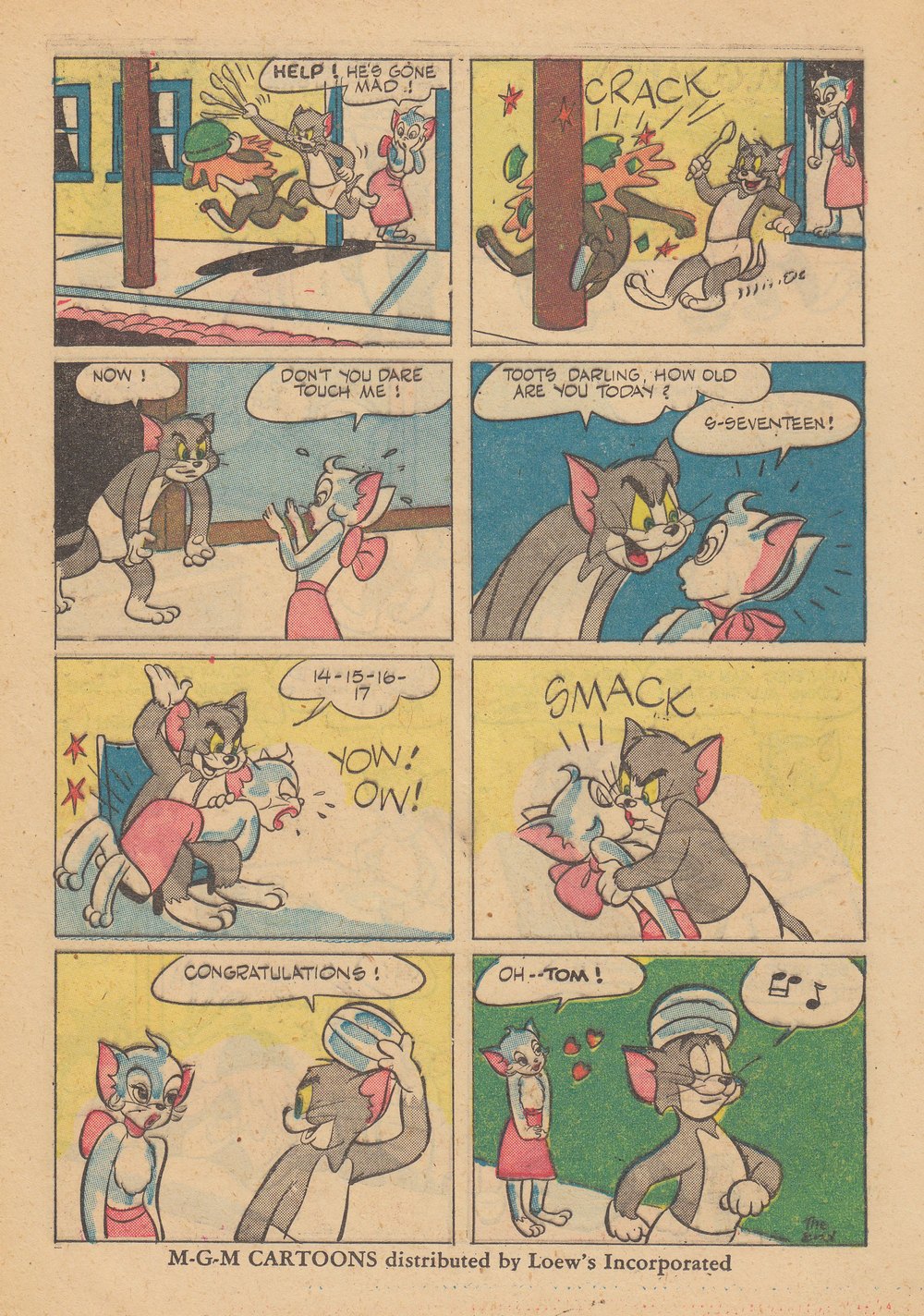 Read online Our Gang with Tom & Jerry comic -  Issue #45 - 16