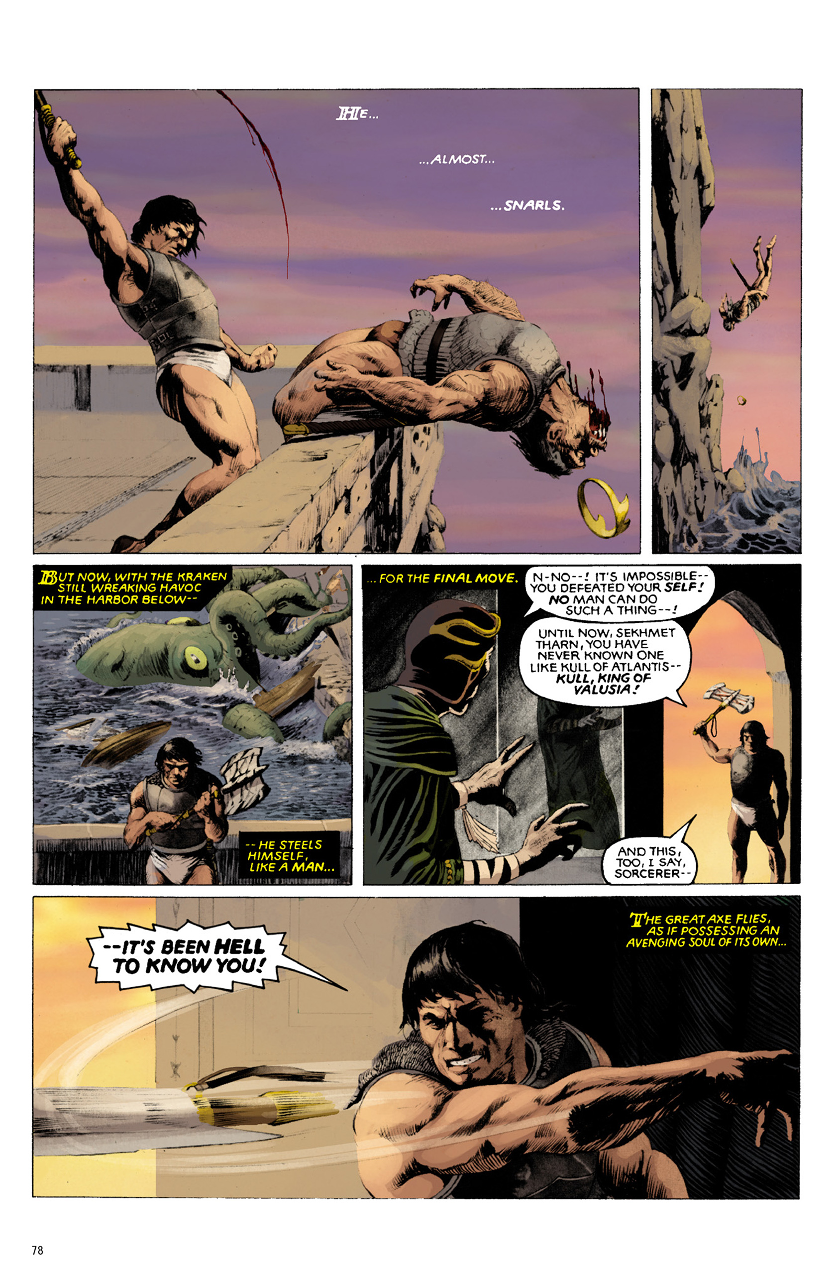 Read online Robert E. Howard's Savage Sword comic -  Issue #10 - 79