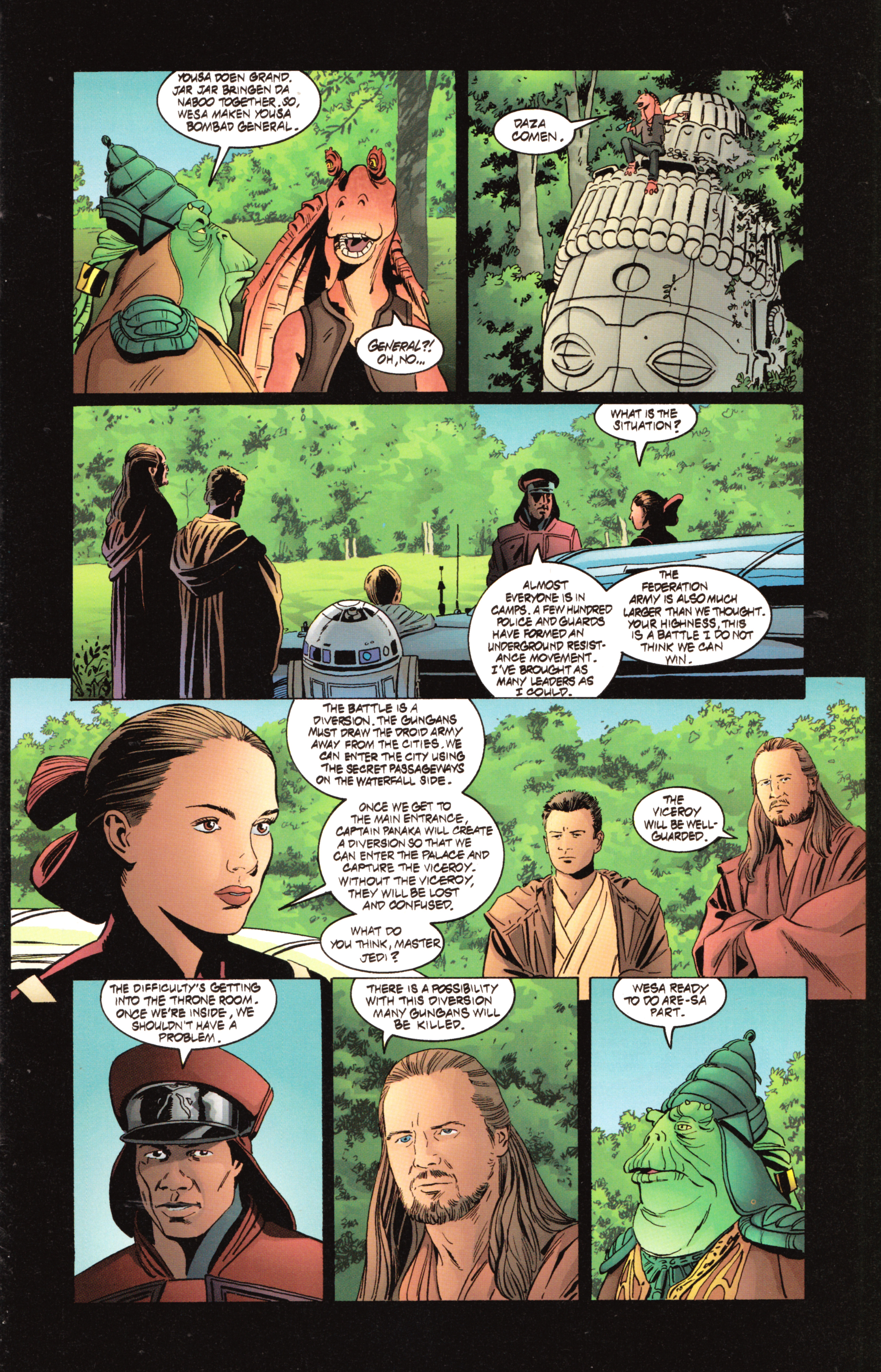 Read online Star Wars: Episode I - The Phantom Menace comic -  Issue #4 - 4