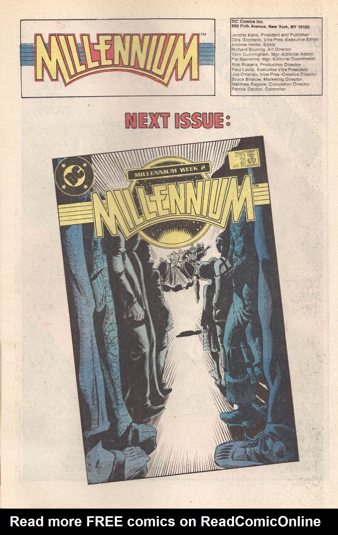 Read online Millennium comic -  Issue #1 - 33