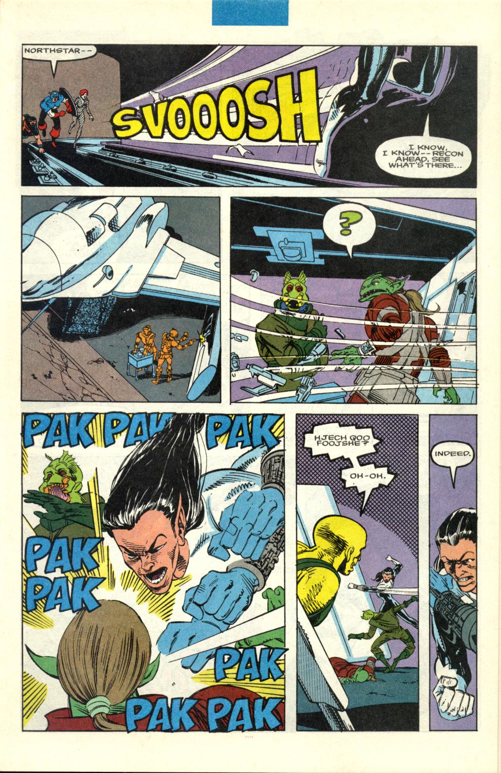 Read online Alpha Flight (1983) comic -  Issue #100 - 16