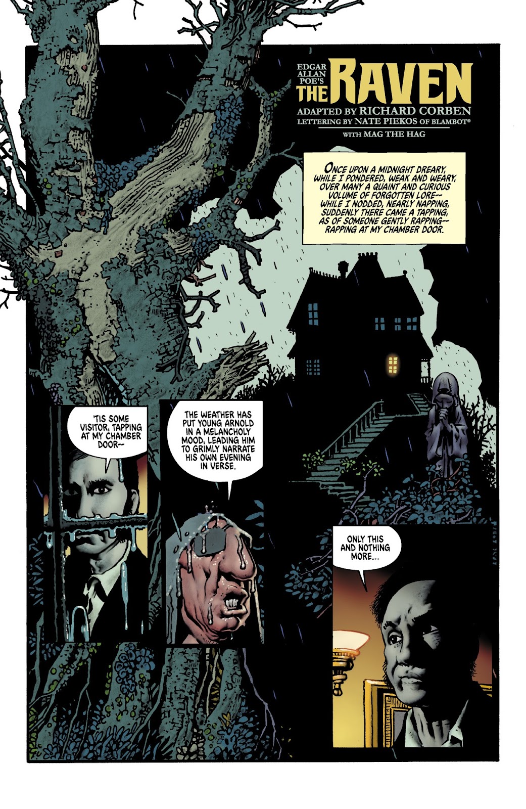Edgar Allan Poe's The Raven and the Red Death issue Full - Page 3
