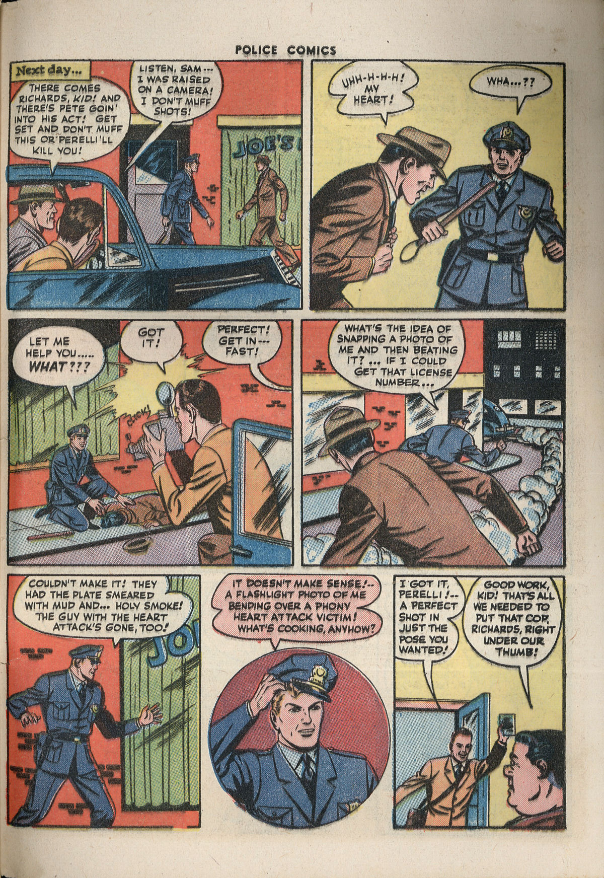 Read online Police Comics comic -  Issue #46 - 53