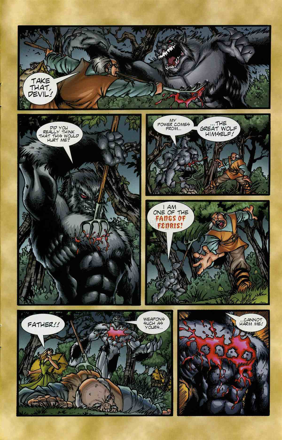 Read online Areala: Angel of War comic -  Issue #1 - 13