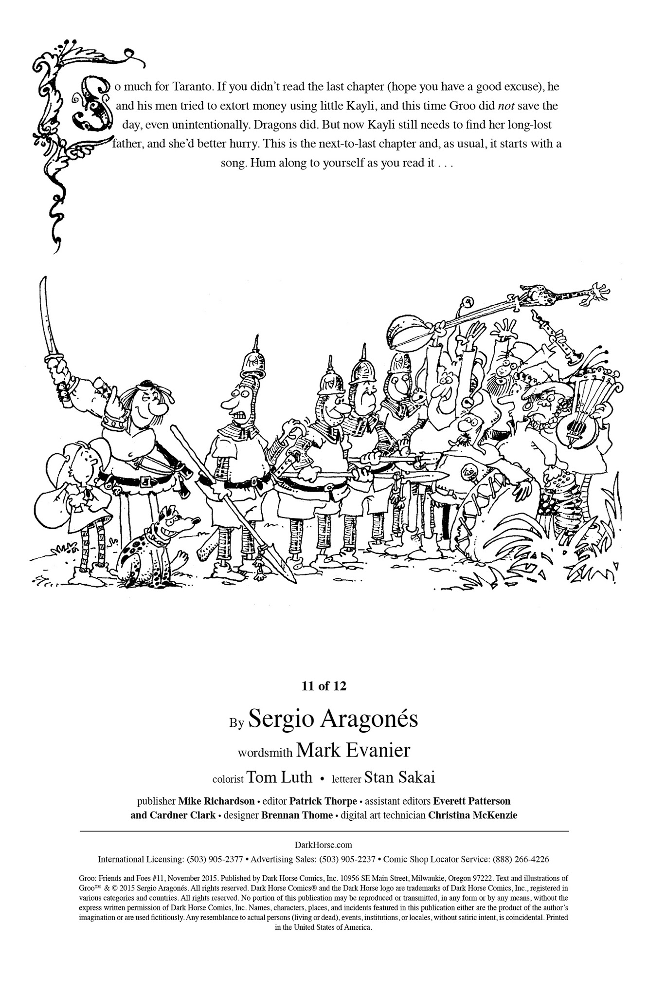 Read online Groo: Friends and Foes comic -  Issue #11 - 2