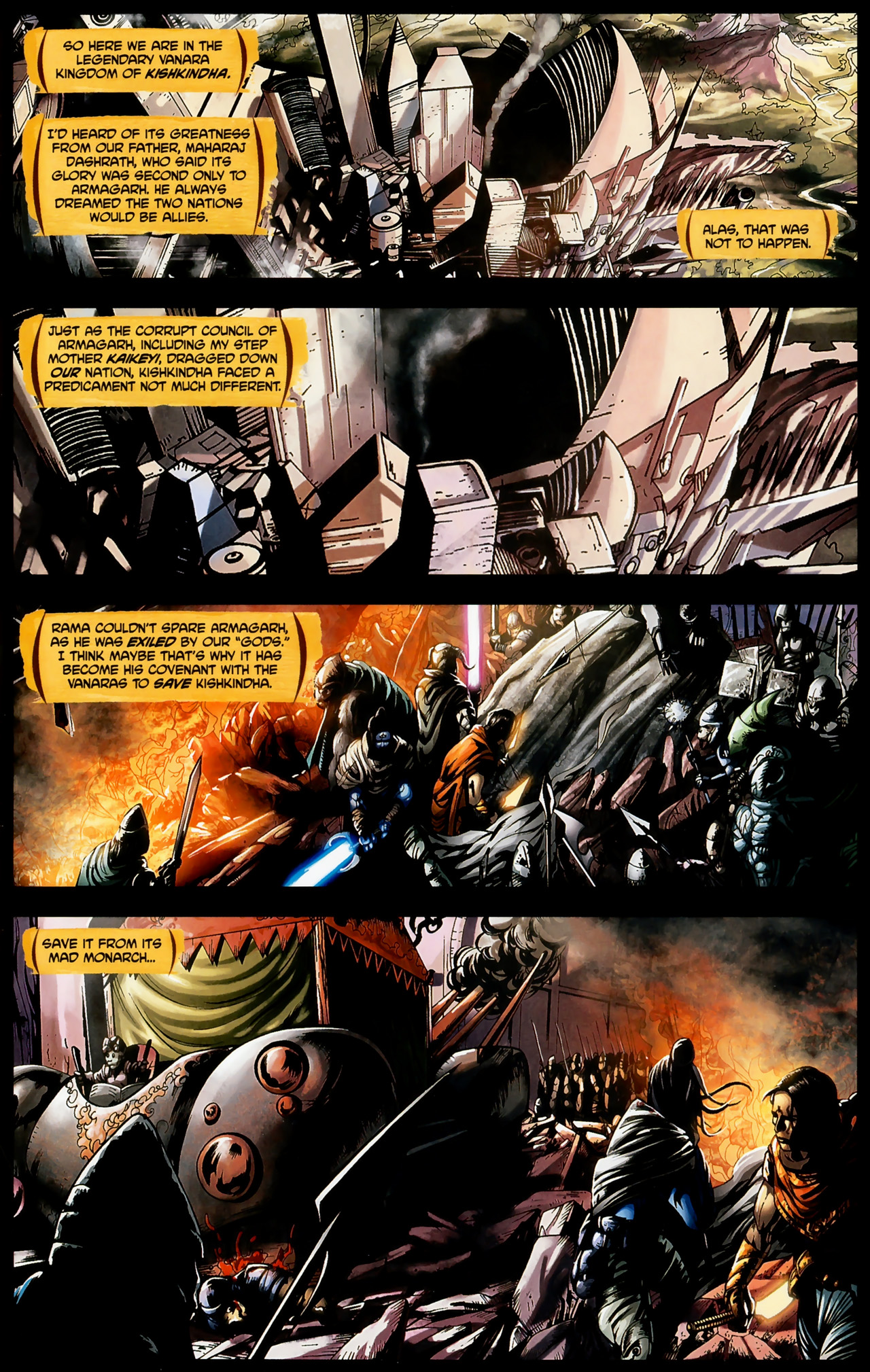 Read online Ramayan 3392 A.D. Reloaded comic -  Issue #8 - 3