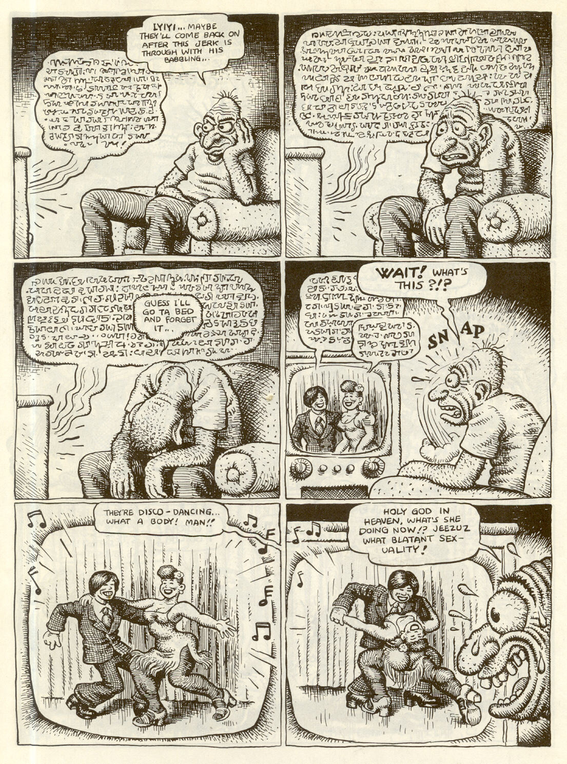 Read online Weirdo comic -  Issue #1 - 6