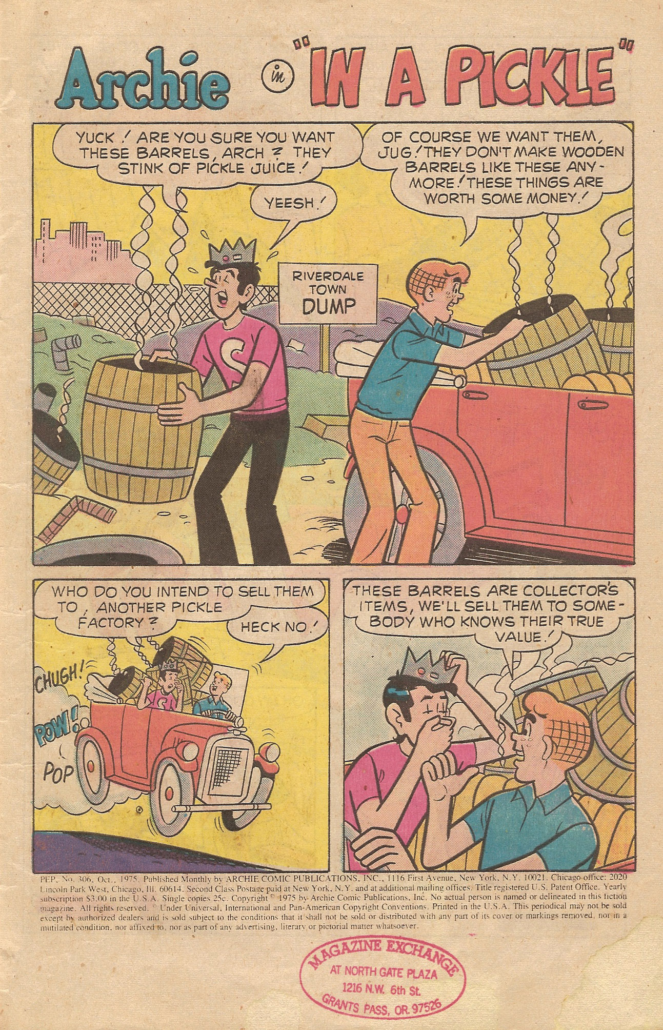 Read online Pep Comics comic -  Issue #306 - 3