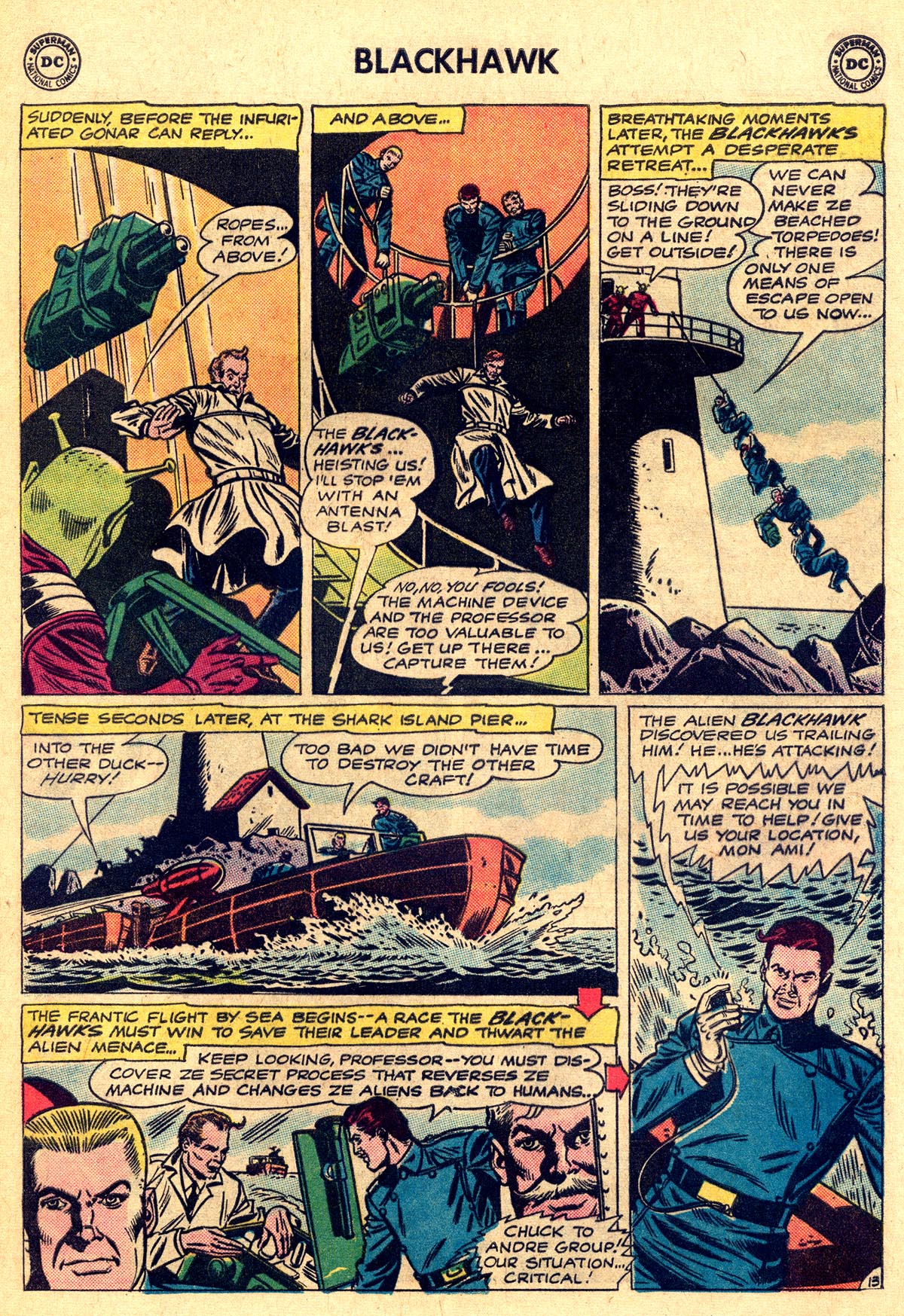 Read online Blackhawk (1957) comic -  Issue #177 - 17