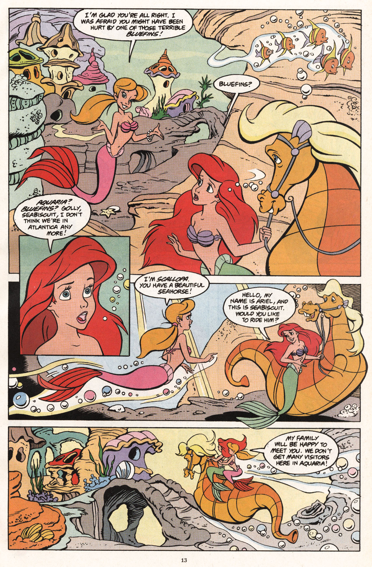 Read online Disney's The Little Mermaid comic -  Issue #4 - 15