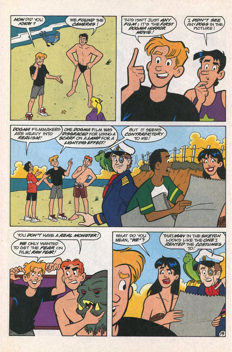 Read online Archie's Weird Mysteries comic -  Issue #30 - 30