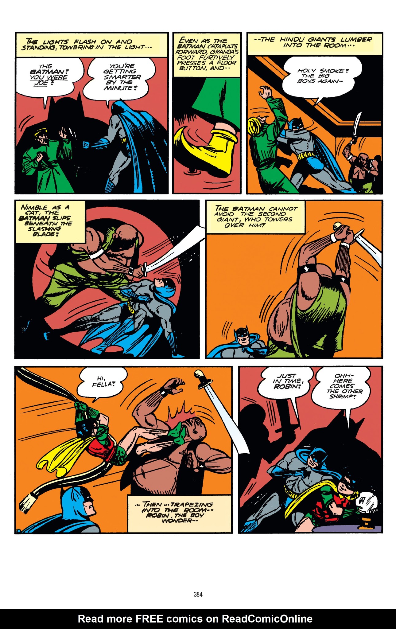 Read online Batman: The Golden Age Omnibus comic -  Issue # TPB 2 - 384