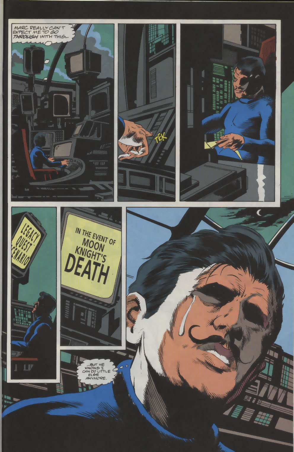 Read online Marc Spector: Moon Knight comic -  Issue #43 - 20