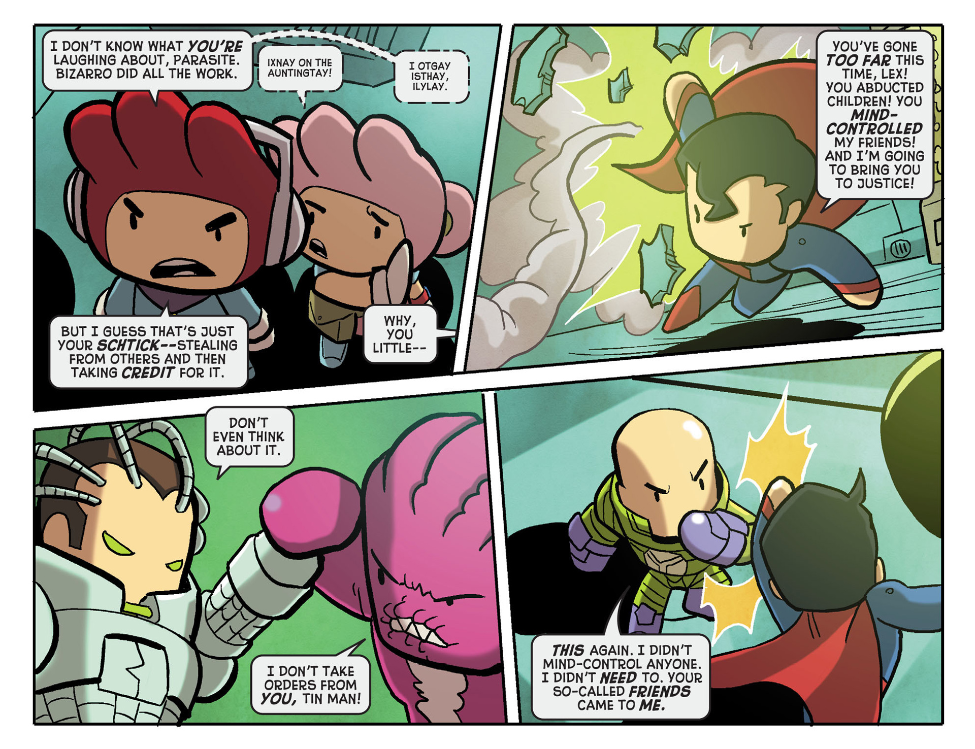Read online Scribblenauts Unmasked: A Crisis of Imagination comic -  Issue #4 - 13