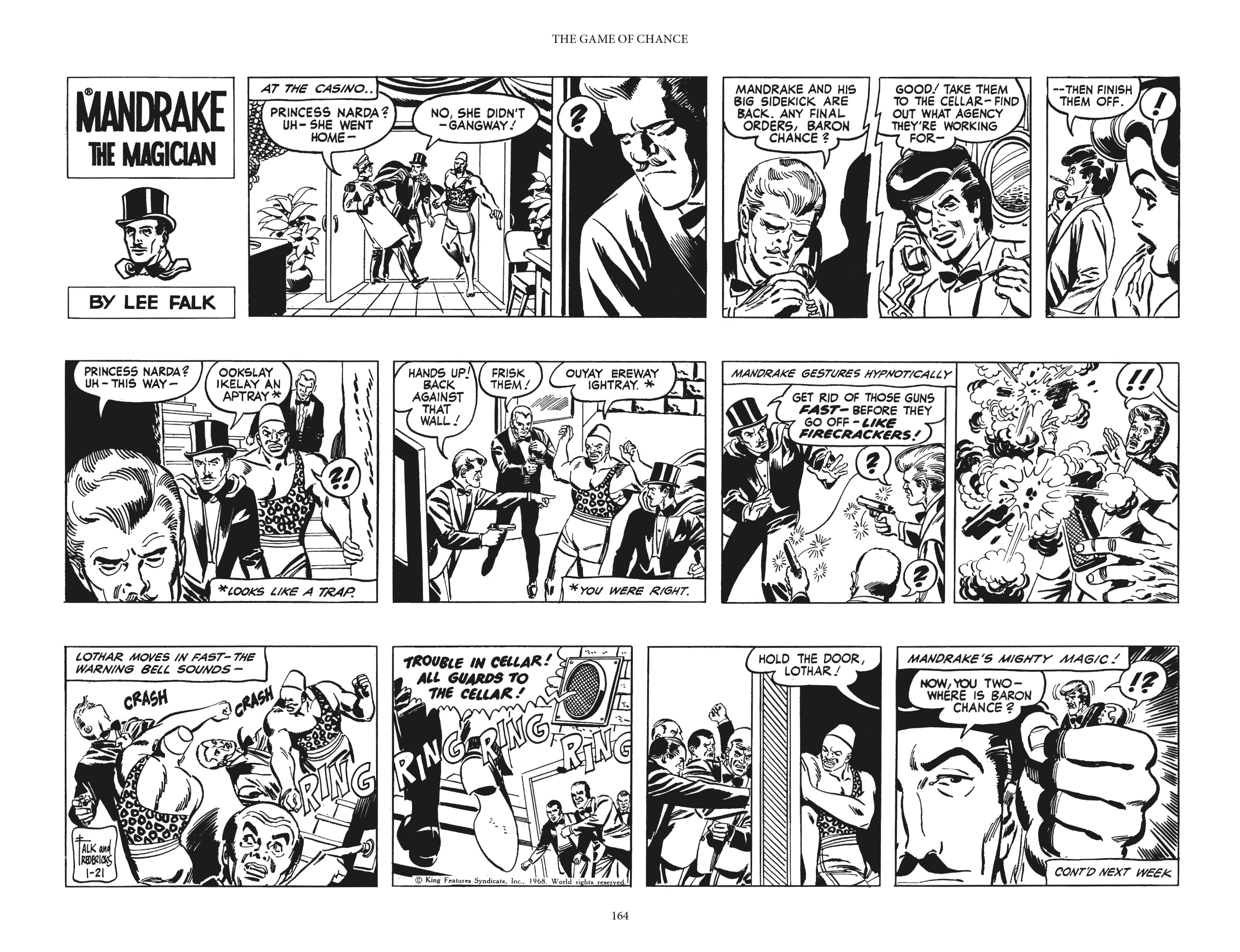 Read online Mandrake the Magician: The Fred Fredricks Sundays comic -  Issue # TPB (Part 2) - 65