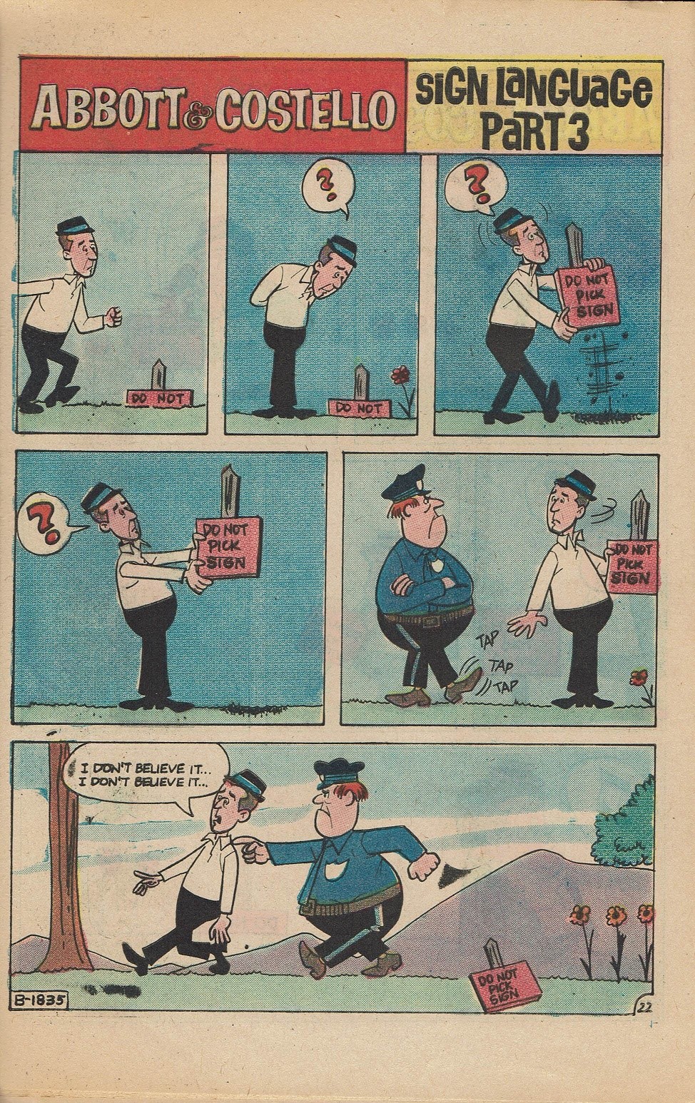 Read online Abbott & Costello comic -  Issue #6 - 28