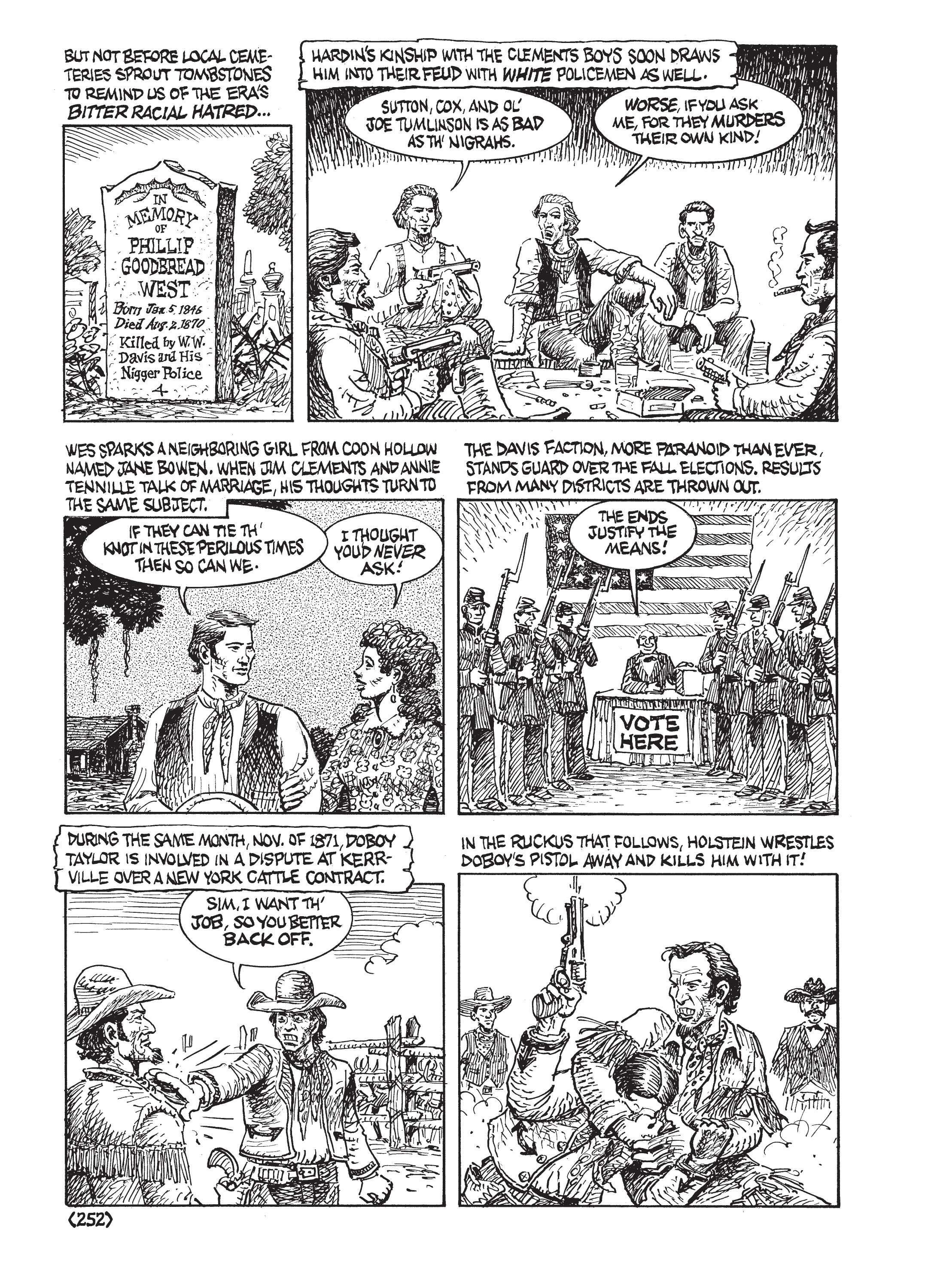 Read online Jack Jackson's American History: Los Tejanos and Lost Cause comic -  Issue # TPB (Part 3) - 50