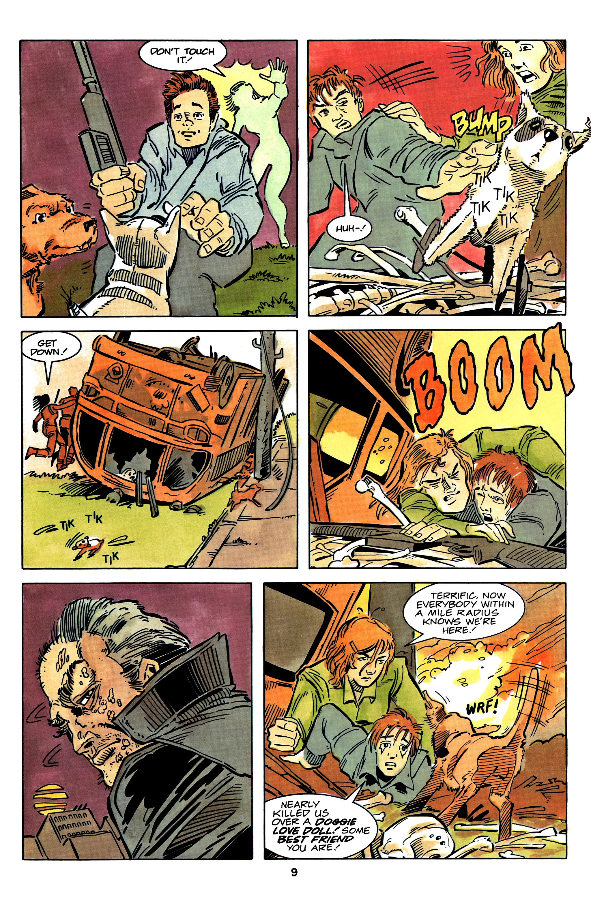 Read online The Terminator (1988) comic -  Issue #7 - 11