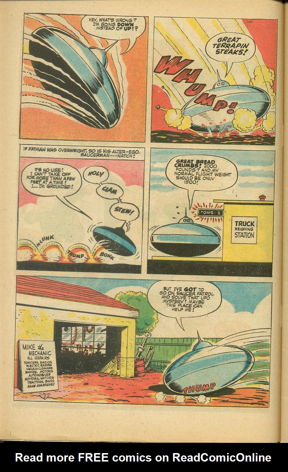 Read online Fatman, The Human Flying Saucer comic -  Issue #2 - 6