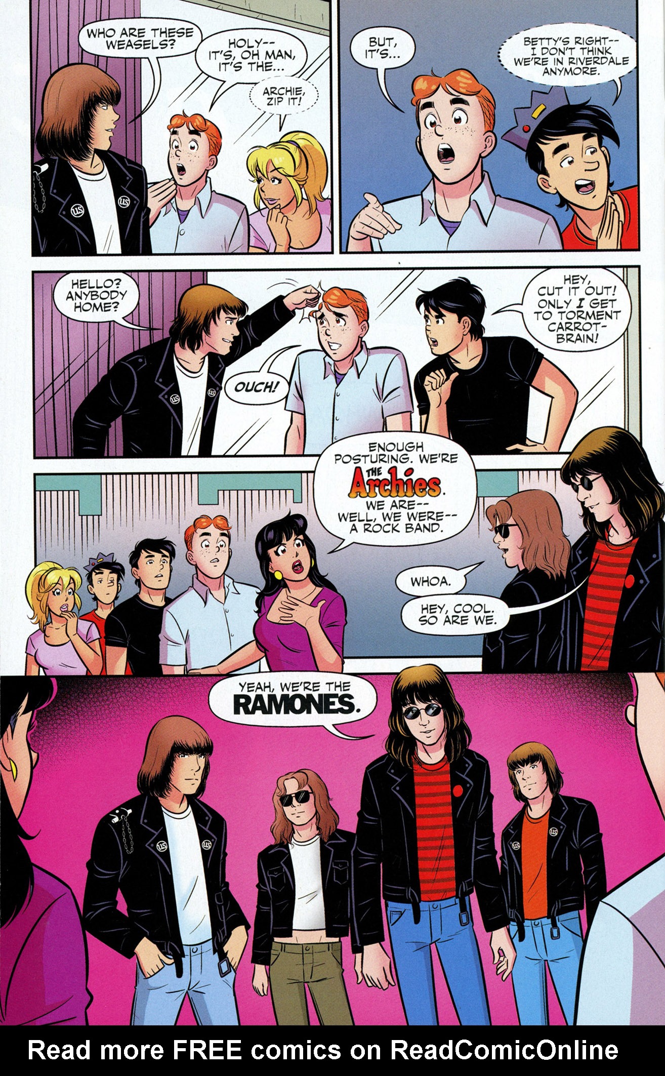 Read online Archie Meets Ramones comic -  Issue #Archie Meets Ramones Full - 11