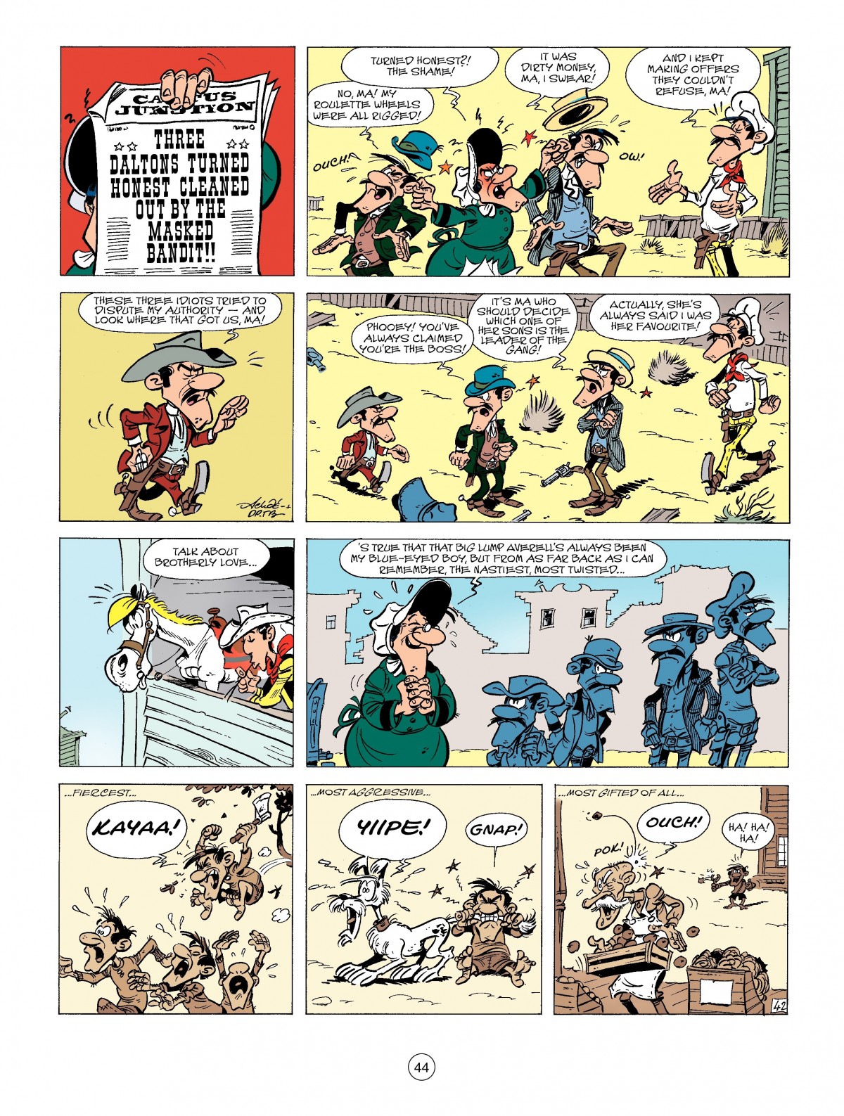 Read online A Lucky Luke Adventure comic -  Issue #42 - 44