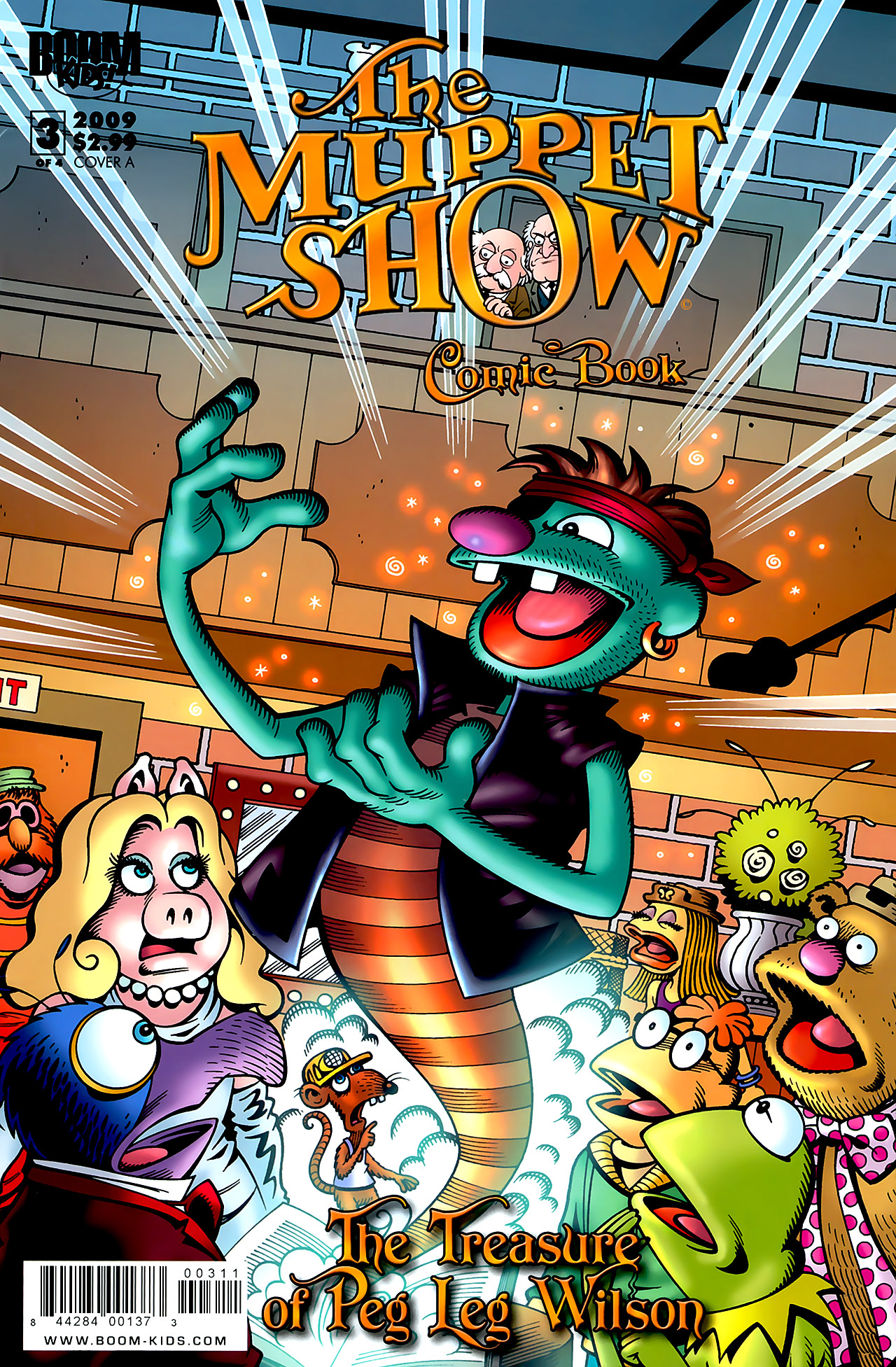 Read online The Muppet Show: The Treasure of Peg-Leg Wilson comic -  Issue #3 - 1