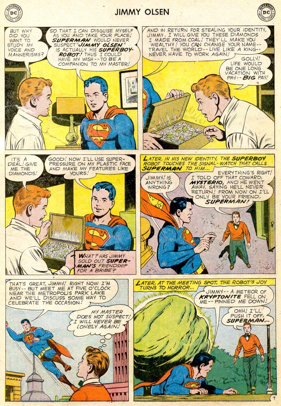 Read online Superman's Pal Jimmy Olsen comic -  Issue #37 - 9