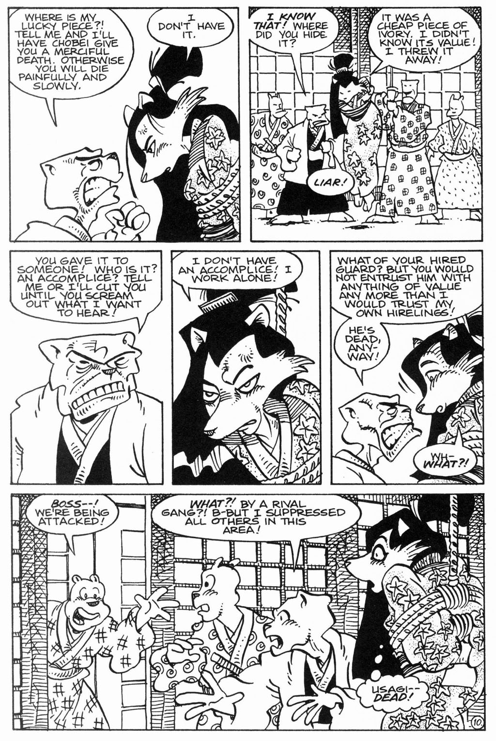 Read online Usagi Yojimbo (1996) comic -  Issue #51 - 12
