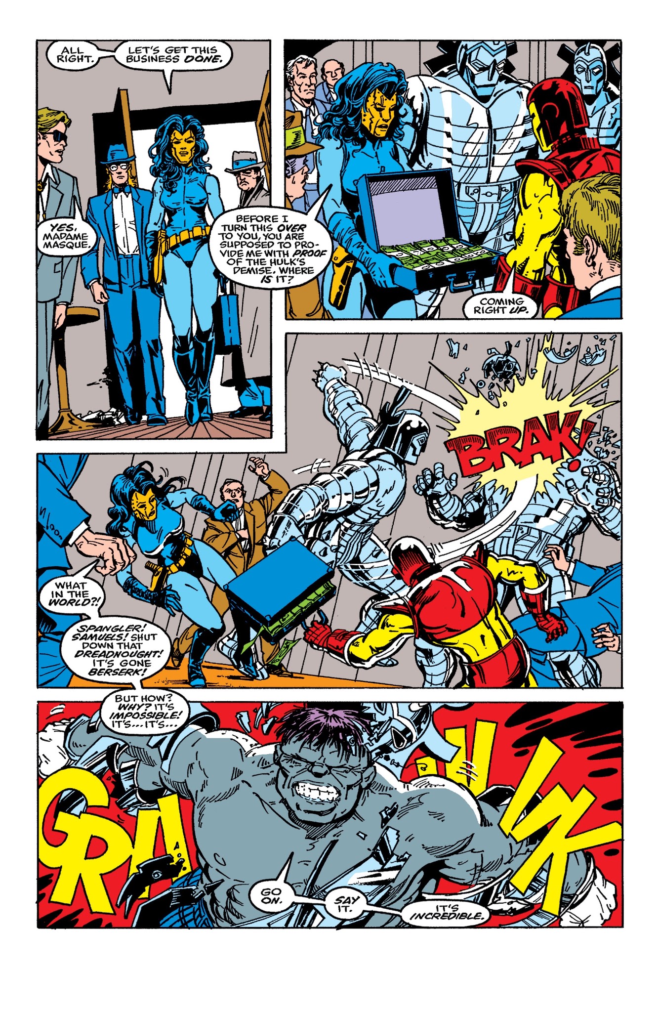 Read online Hulk Visionaries: Peter David comic -  Issue # TPB 4 - 175