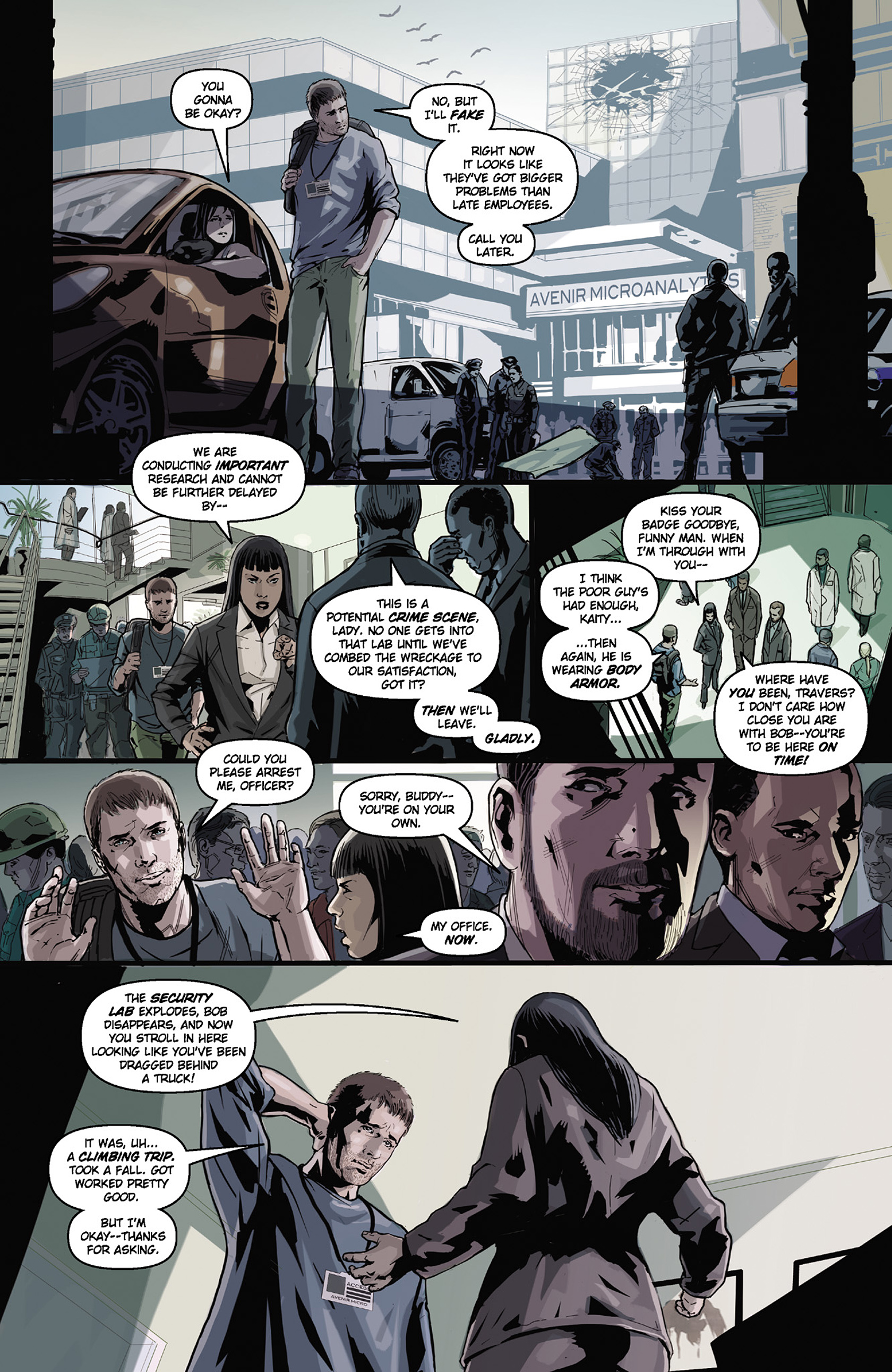 Read online Blackout comic -  Issue #1 - 10