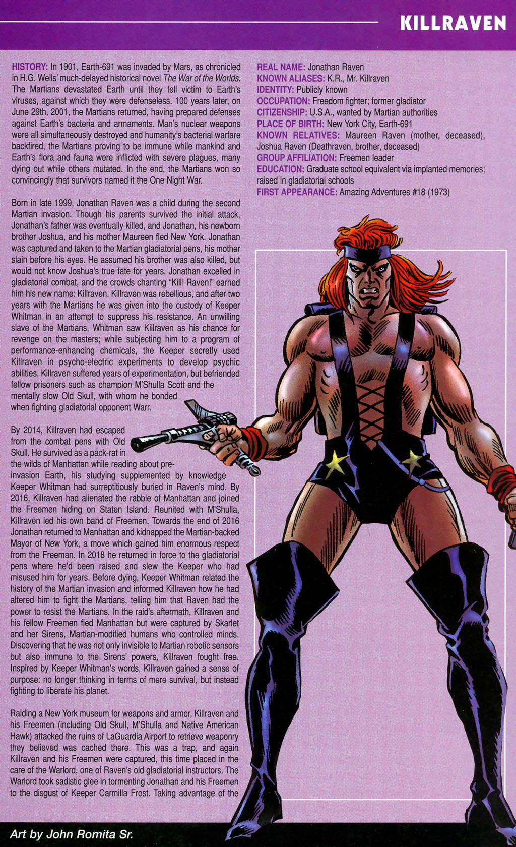 Read online Official Handbook of the Marvel Universe: Alternate Universes 2005 comic -  Issue # Full - 43
