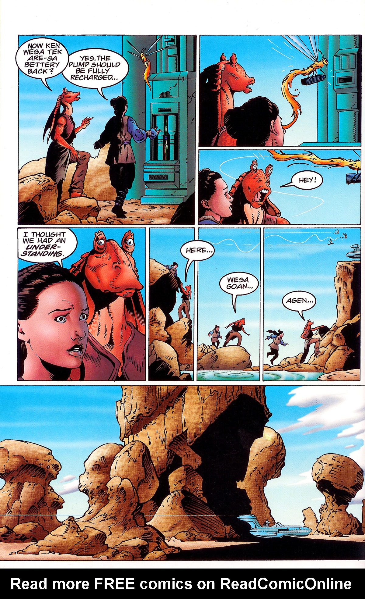 Read online Star Wars: Episode I comic -  Issue # Issue - Queen Amidala - 22