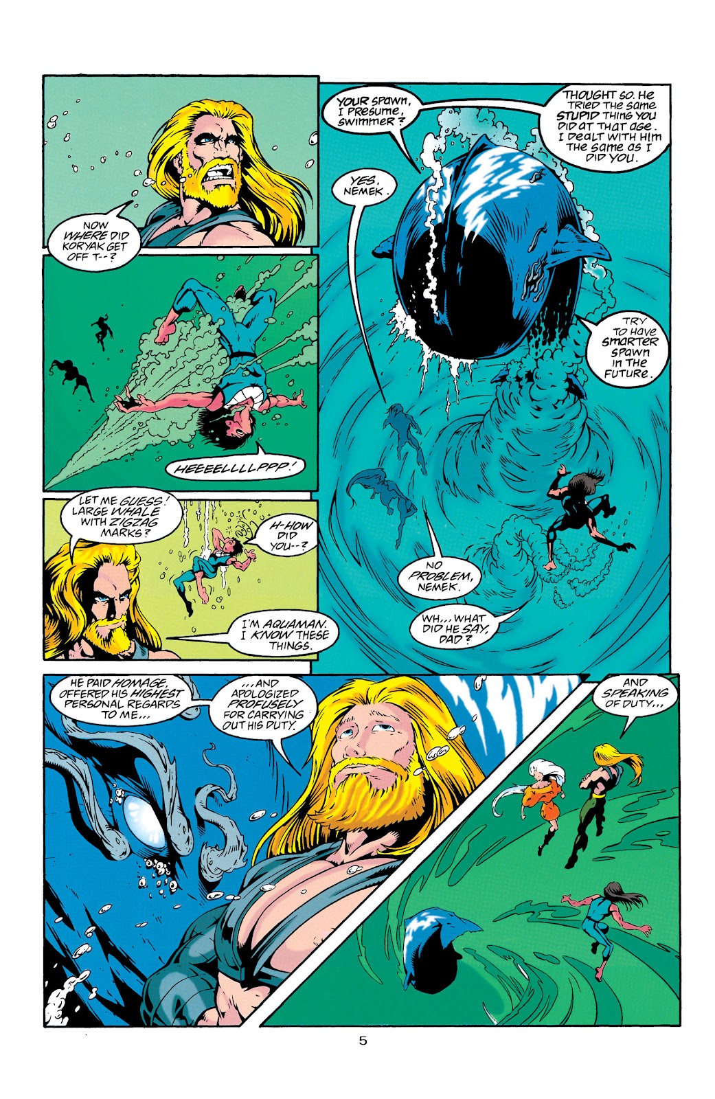 Aquaman (1994) Issue #27 #33 - English 6